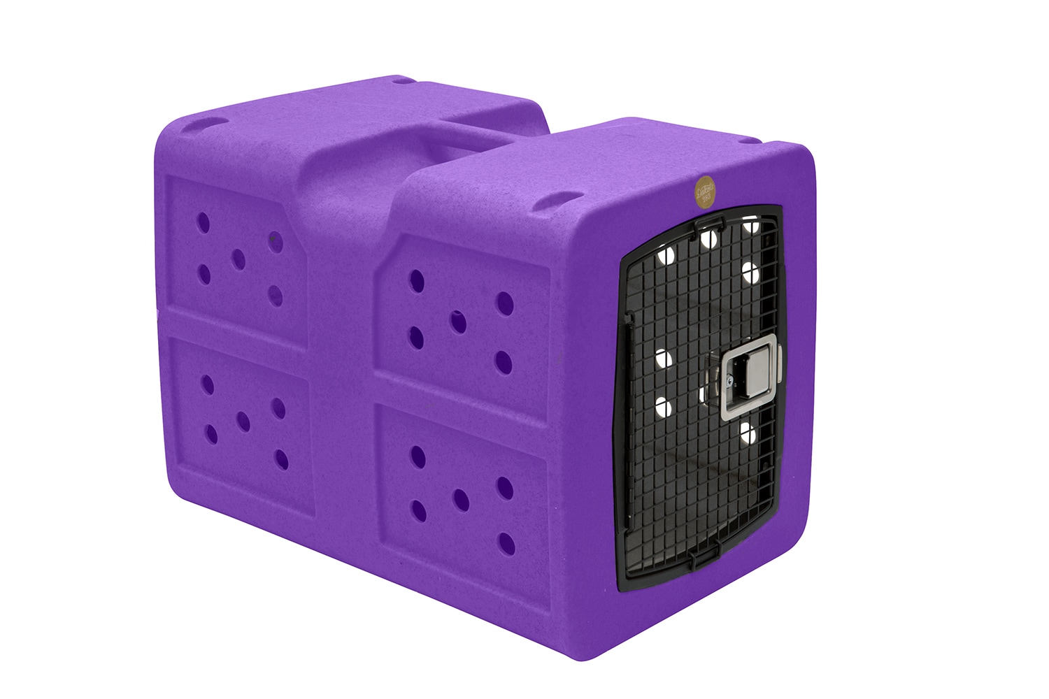 Good Ideas D2-G3LRG-SGN-PUR Large (41 - 65 lbs.) Plastic Dog Crate 2.933-Feet L x 2.042-Feet W x 2.208-Feet H )