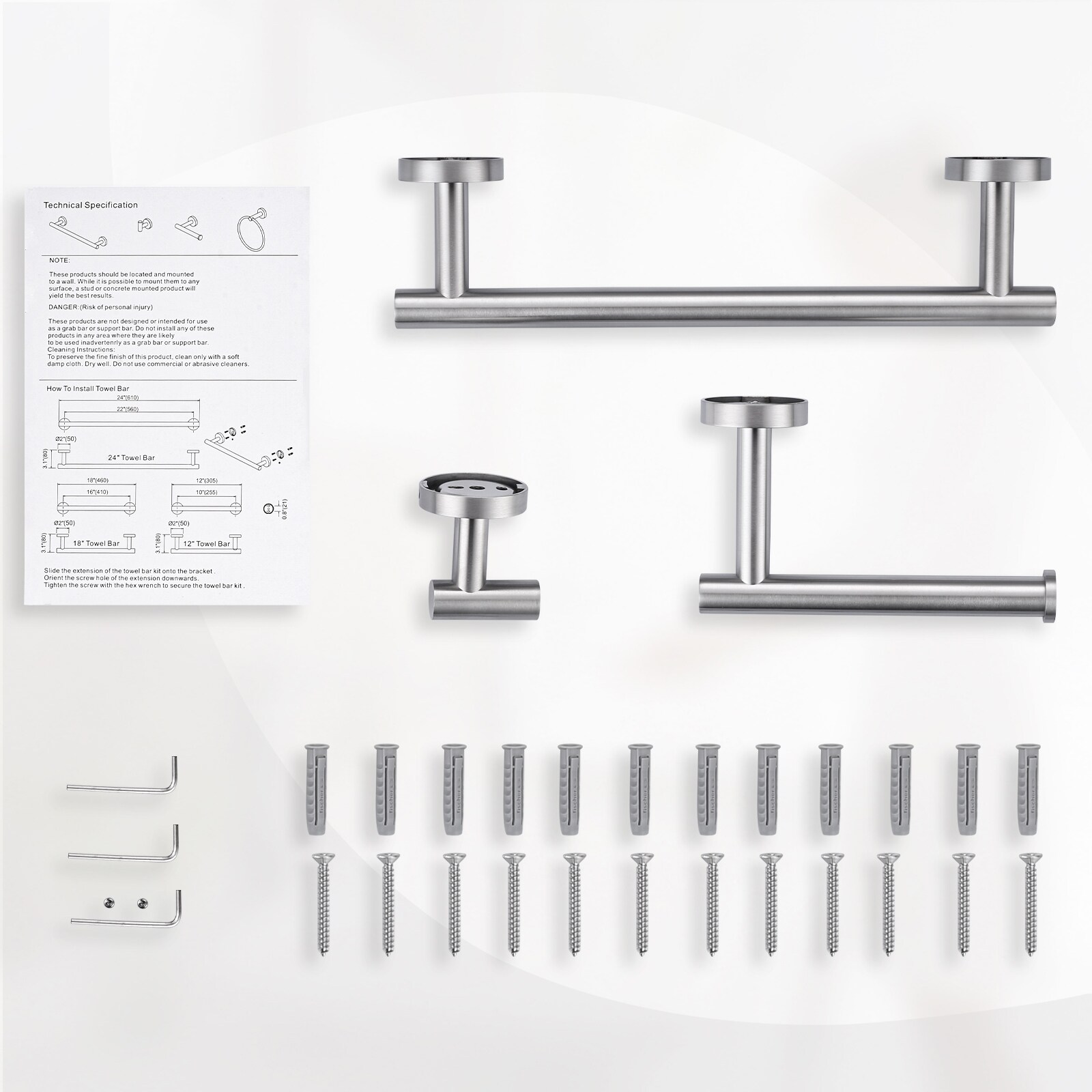 WOWOW 410013-LW Decorative-Bath-Hardware-Kits - View #5