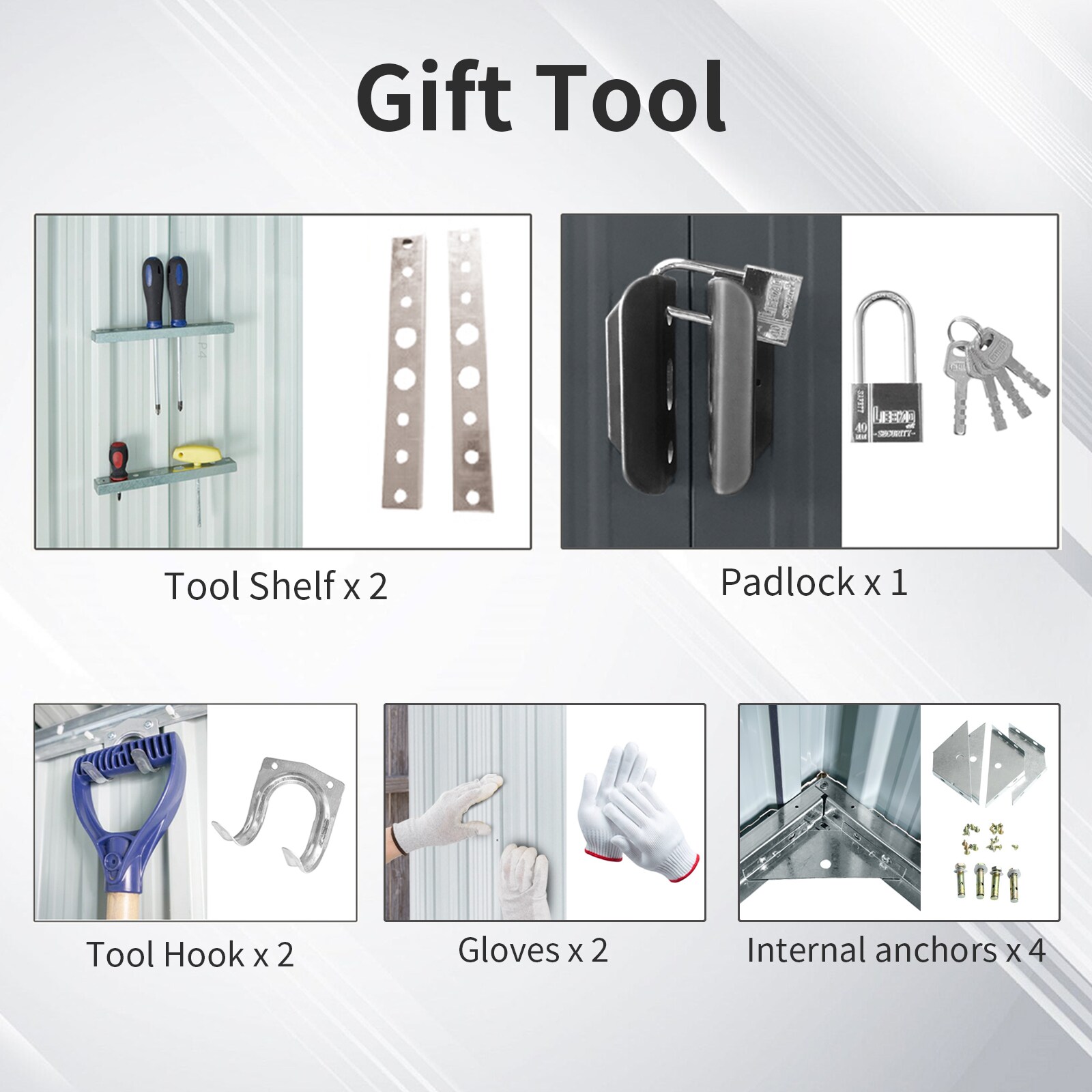 Xspracer ML-OS722 Metal-Storage-Buildings-Sheds - View #7
