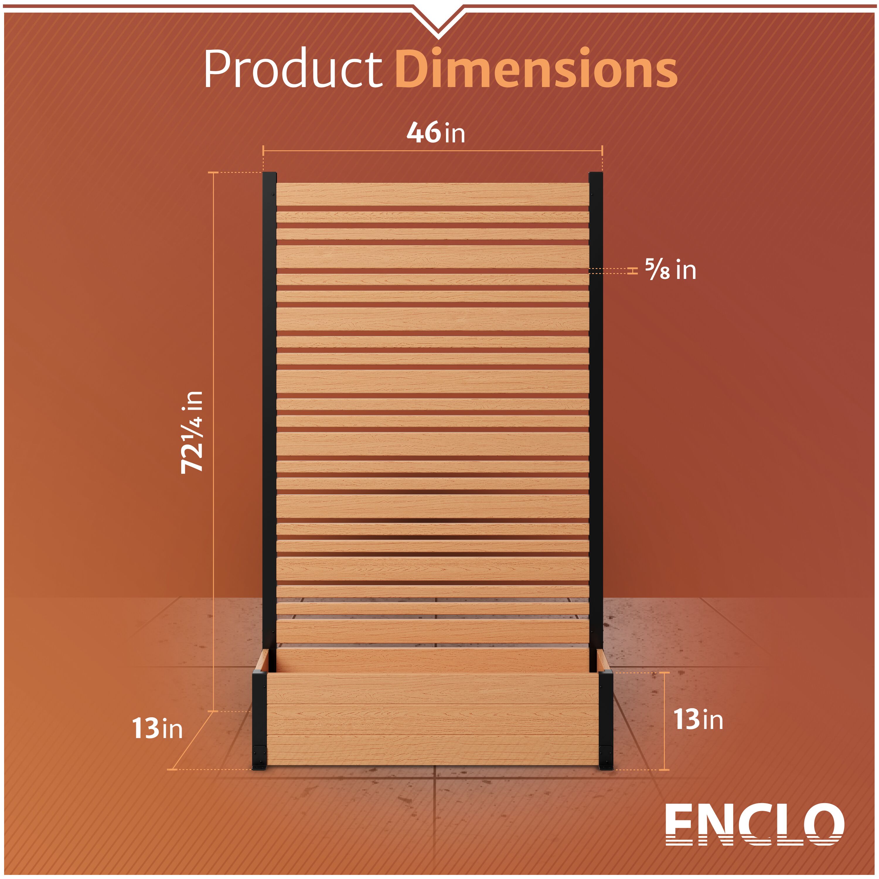 Enclo Privacy Screens EC18024 Outdoor-Privacy-Screen - View #7