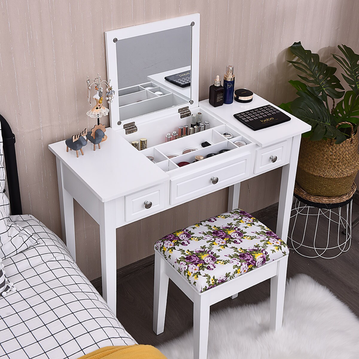 Costway CSHY000057 Bedroom-Vanities - View #4