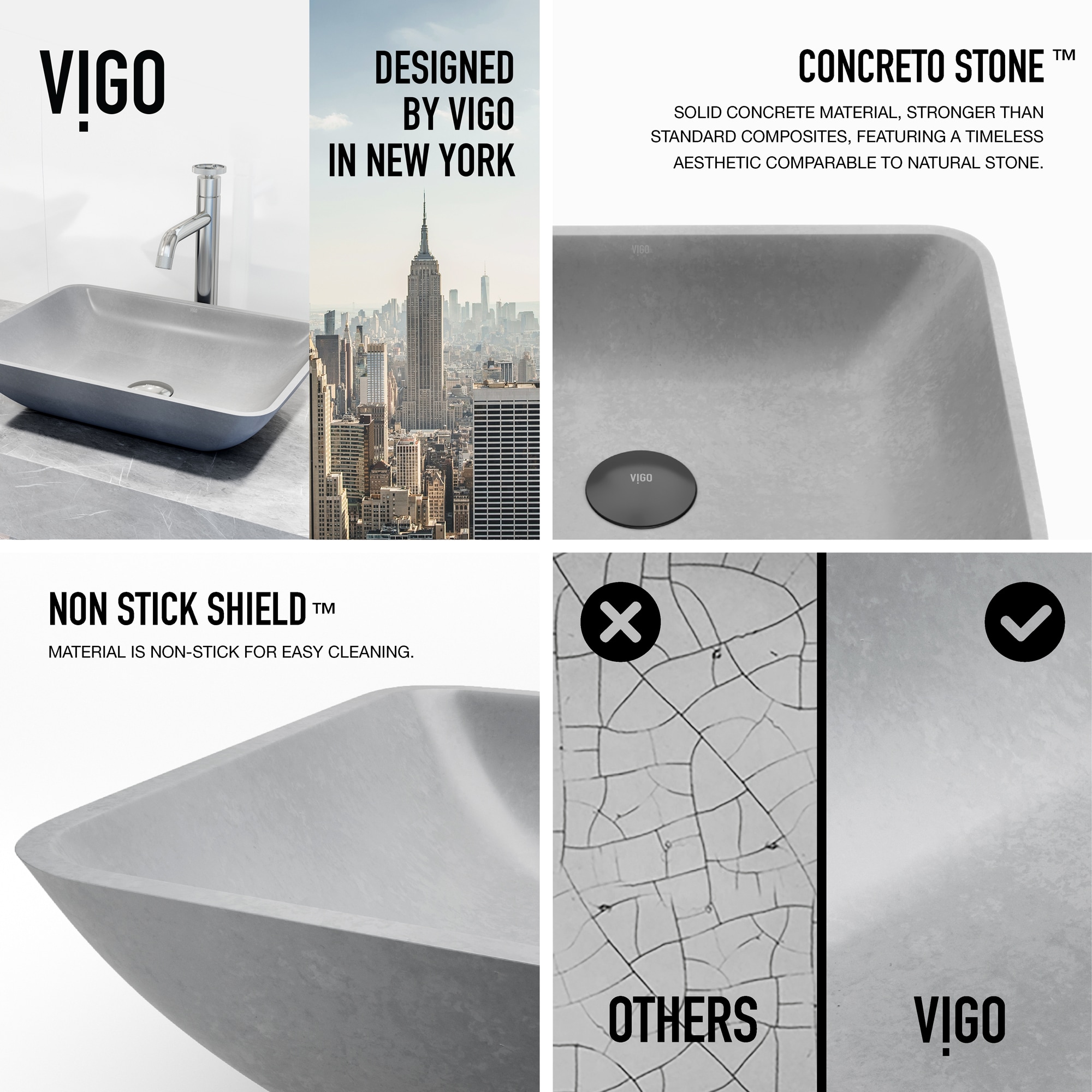 VIGO VGT2083 Bath-Sink - View #5