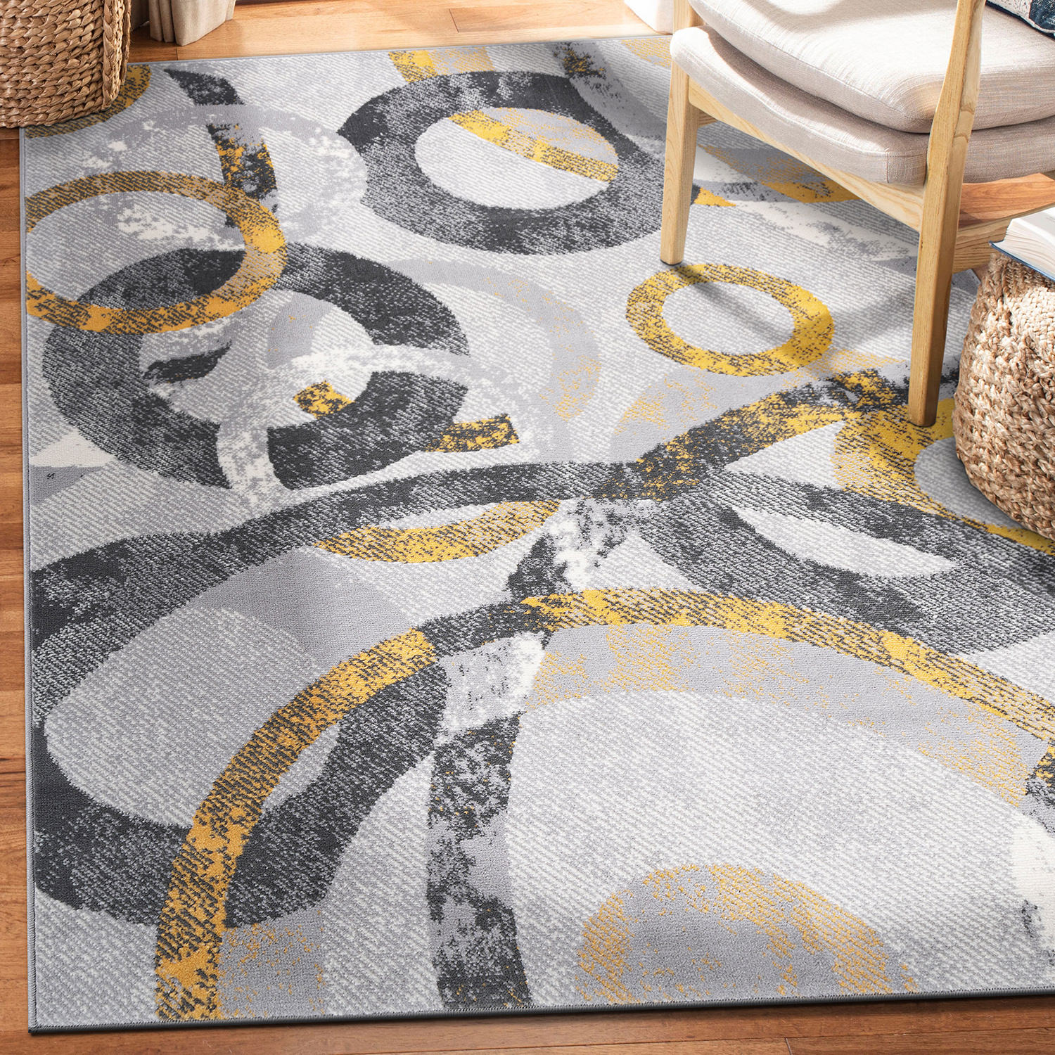 World Rug Gallery 2087YELLOW8X10 rugs - View #7
