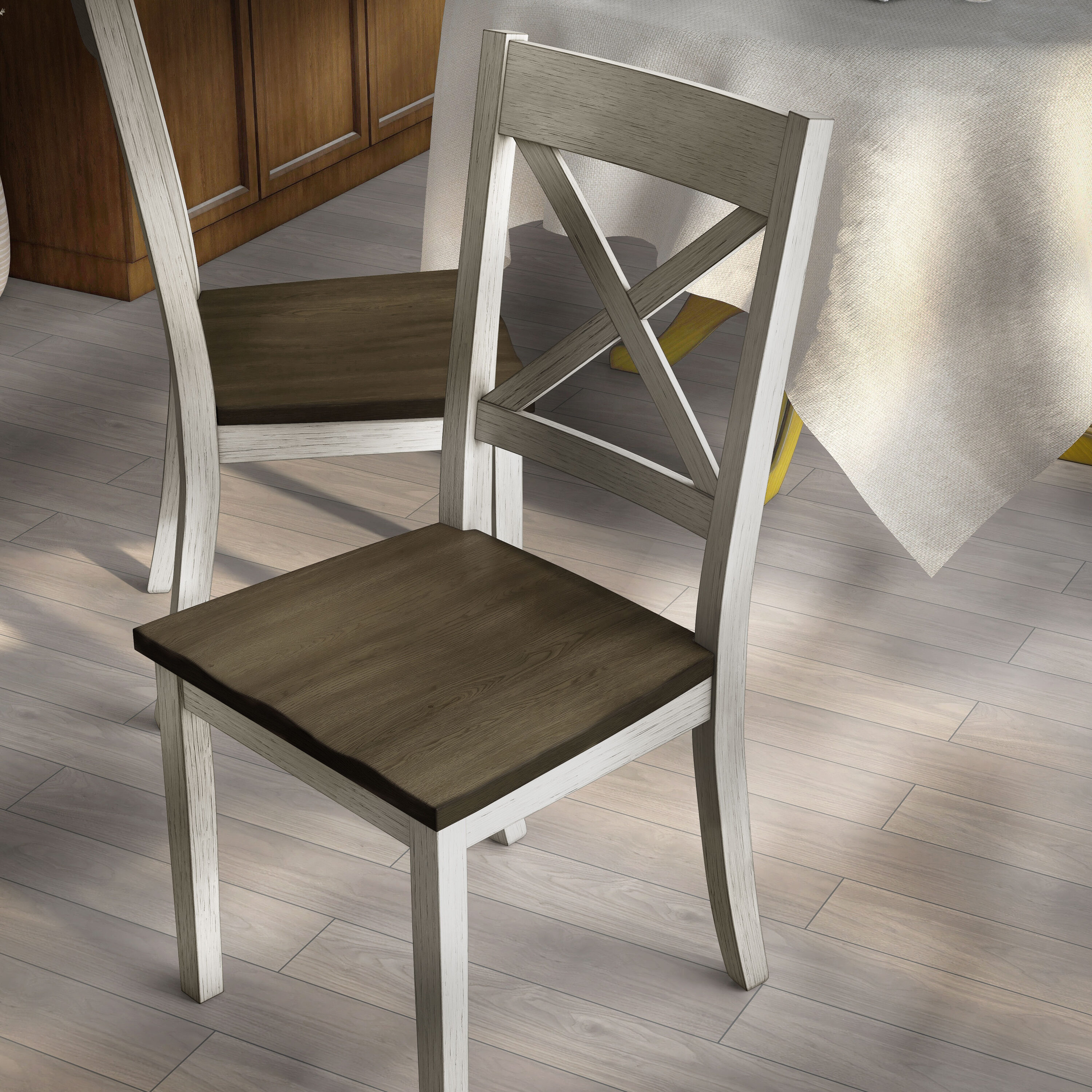 Furniture of America IDF-3167CN-SC Dining-Chairs - View #6