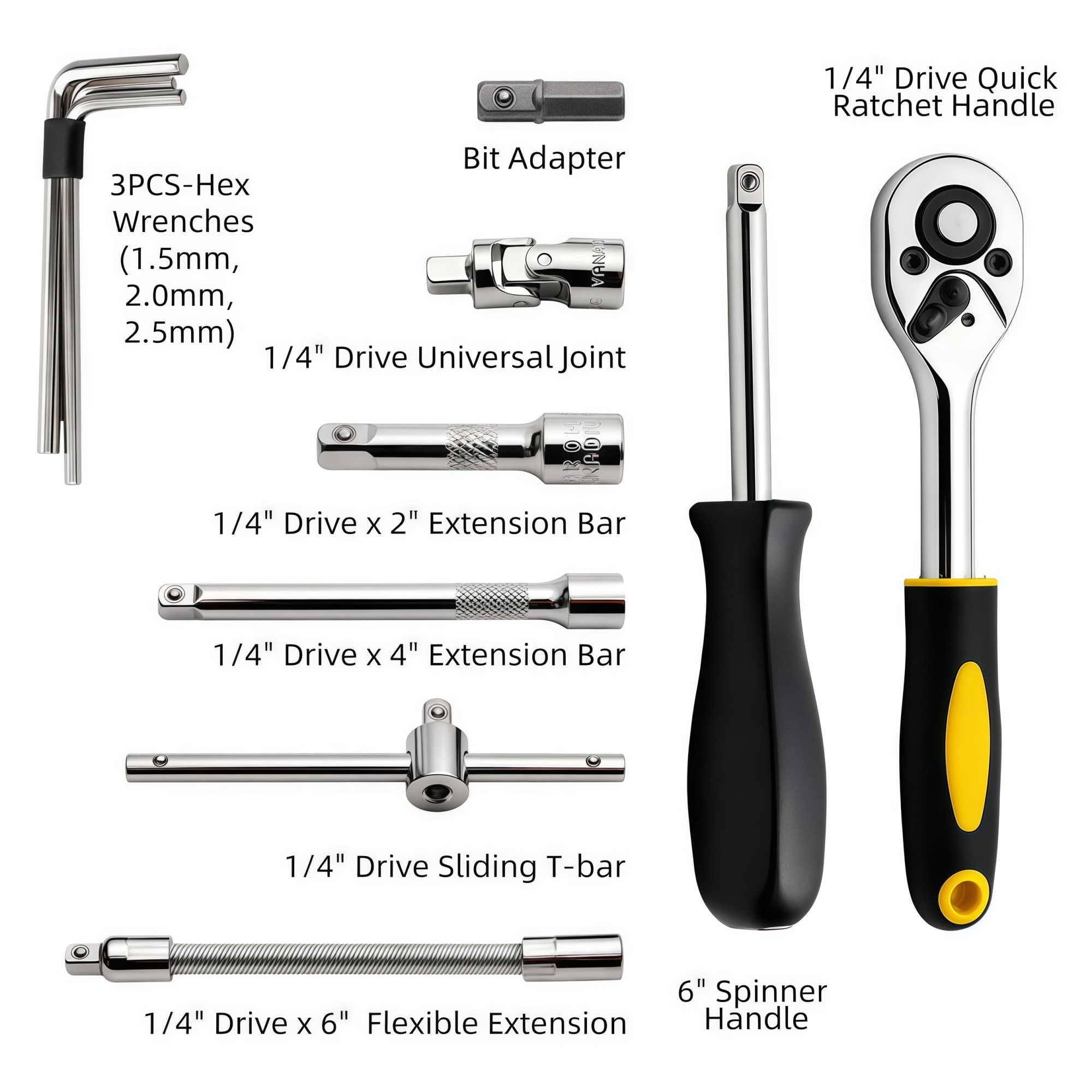 Numhew NHWILL36417 Mechanics-Tool-Sets - View #3