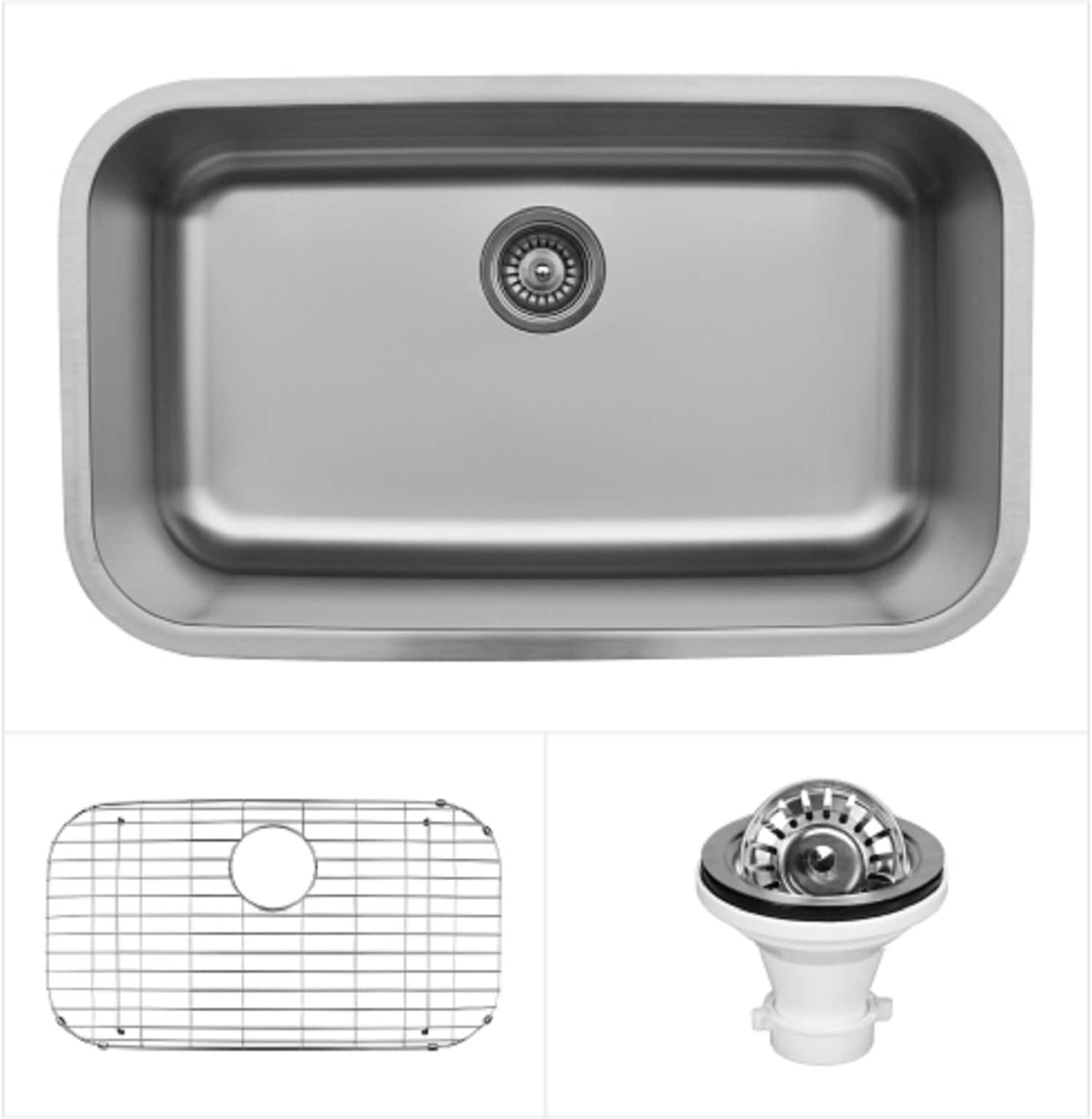 Prestige Single Oval Bowl Drain Board Kitchen Sink