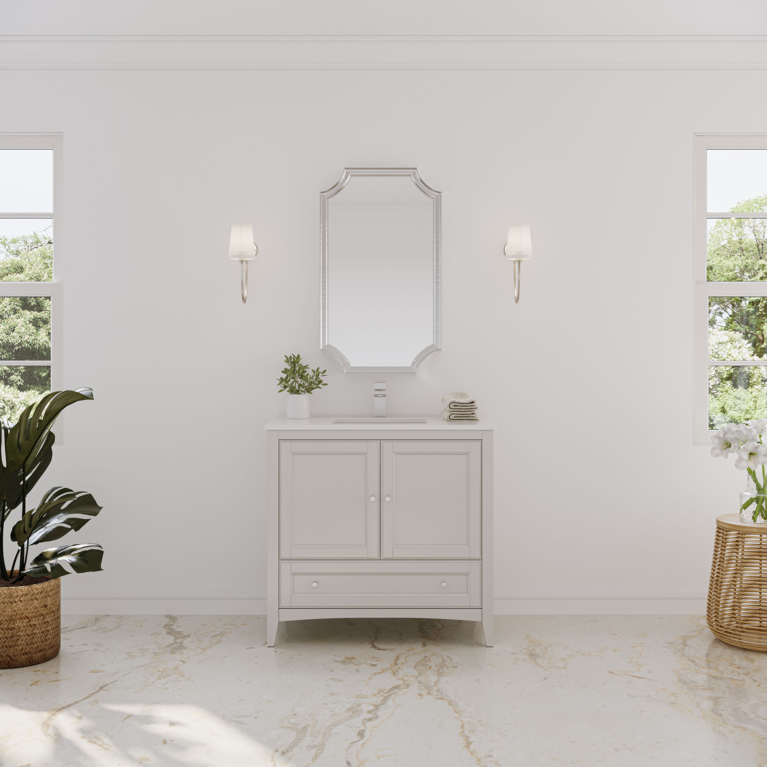 Fresca FCB2036AW vanities - View #5