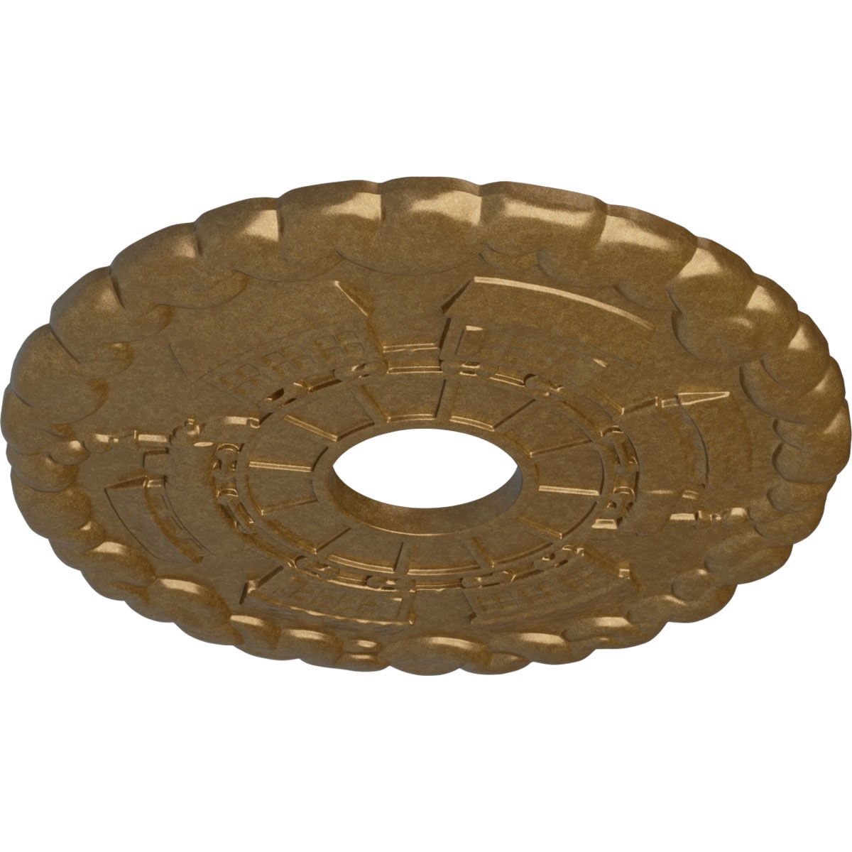 Ekena Millwork CM18KDPAS Ceiling-Medallions - View #2
