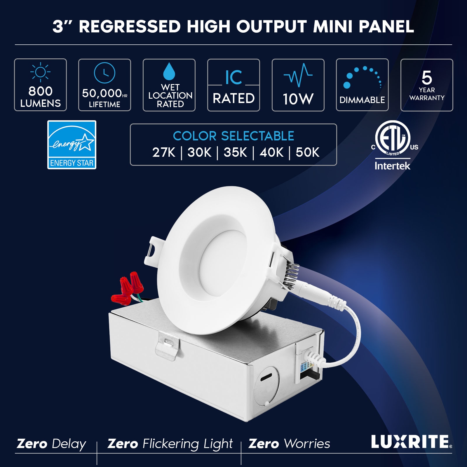 Luxrite LR22630-4PK Led-Retrofit-Downlight - View #6