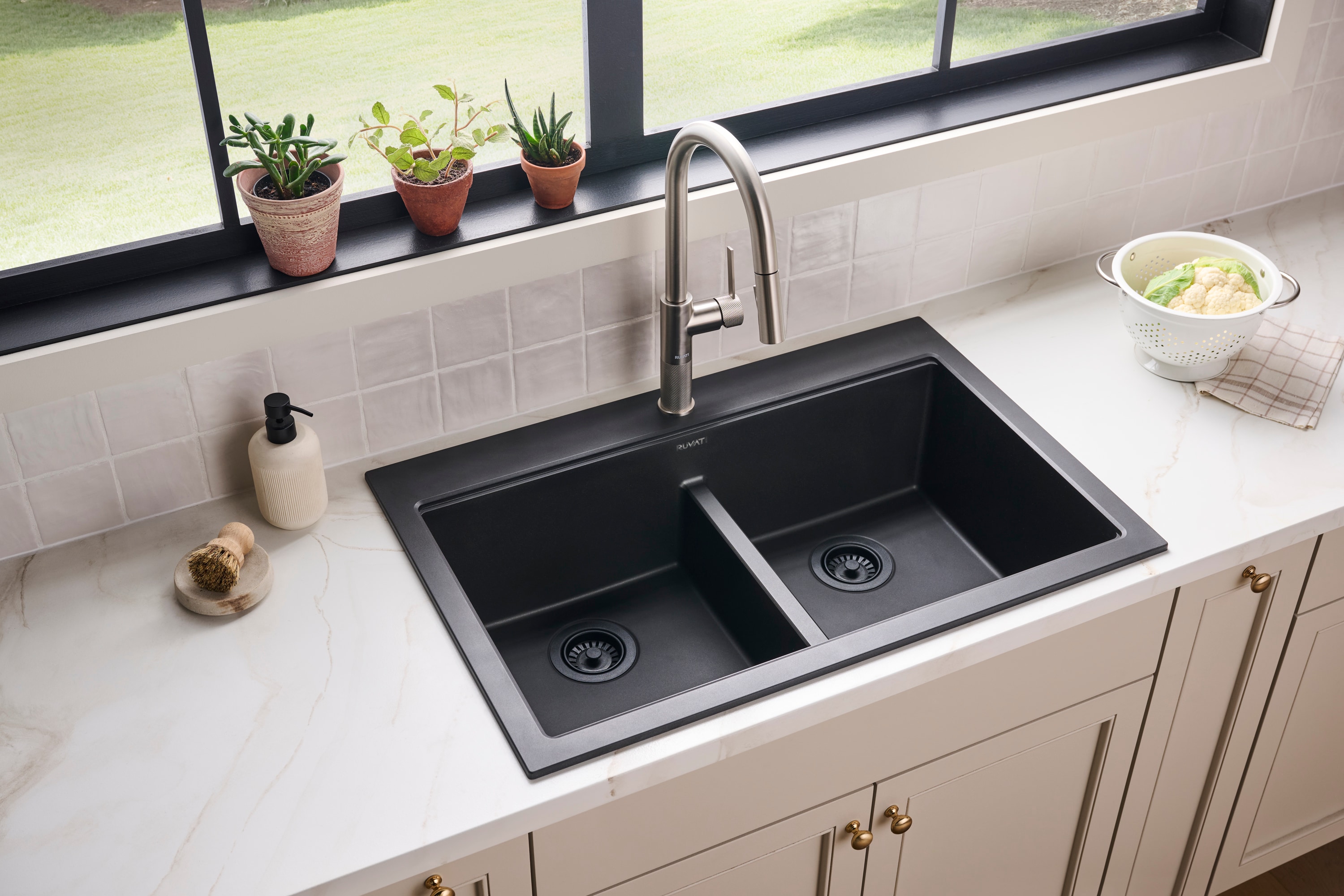 Ruvati RVG1325CK Kitchen-Sinks - View #7