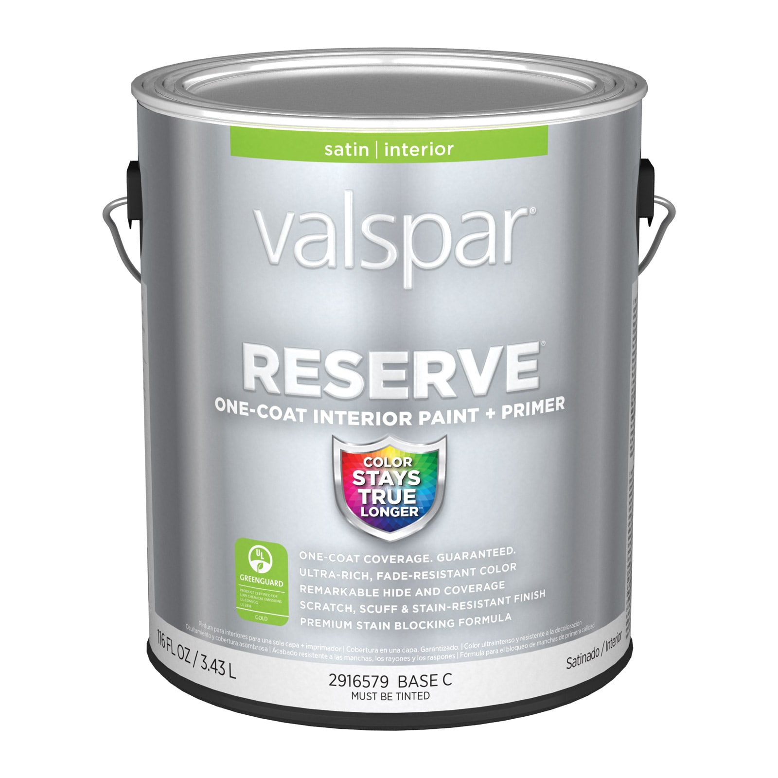 Valspar Reserve Satin Tintable Interior Paint 1-gallon In The Interior Paint Department At Lowescom