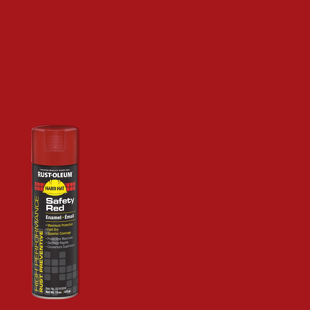 Rust-Oleum V2163838 High Performance Gloss Safety Red (NET WT. 15-oz