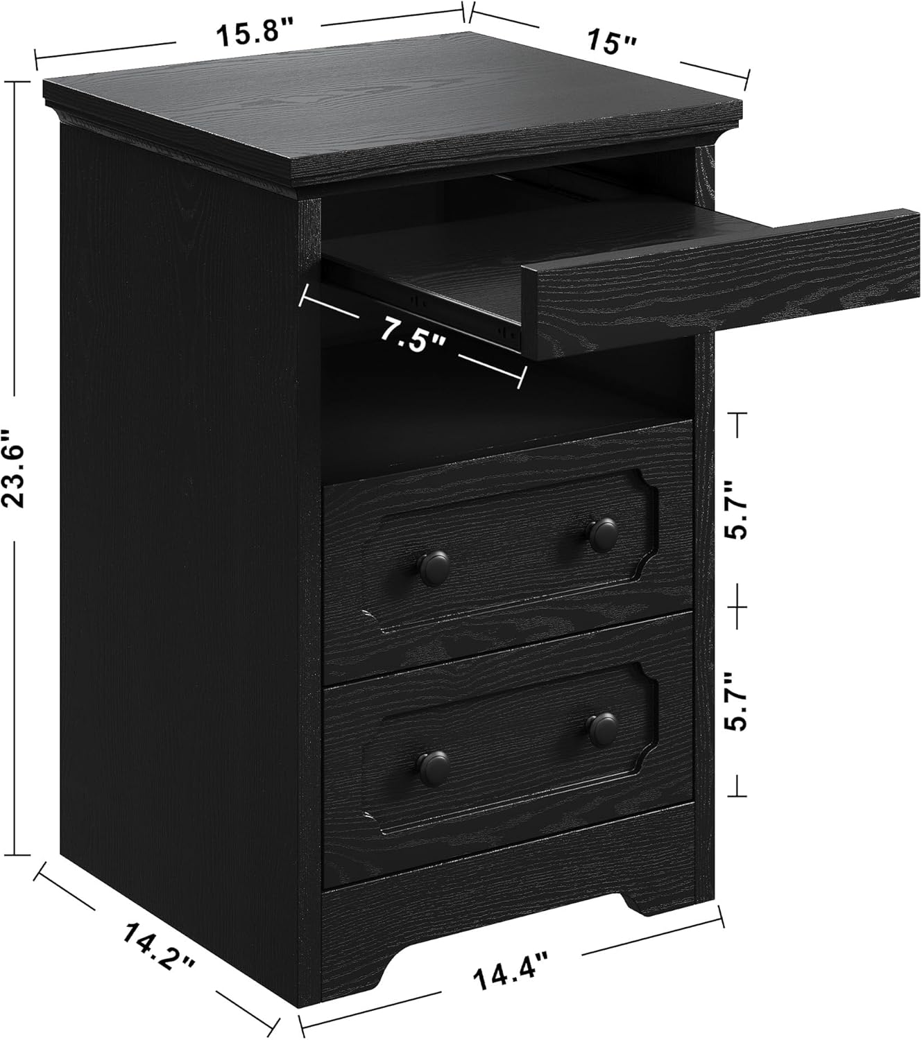 Likimio HTCI7OVEVEKTU6Y0 nightstands - View #2