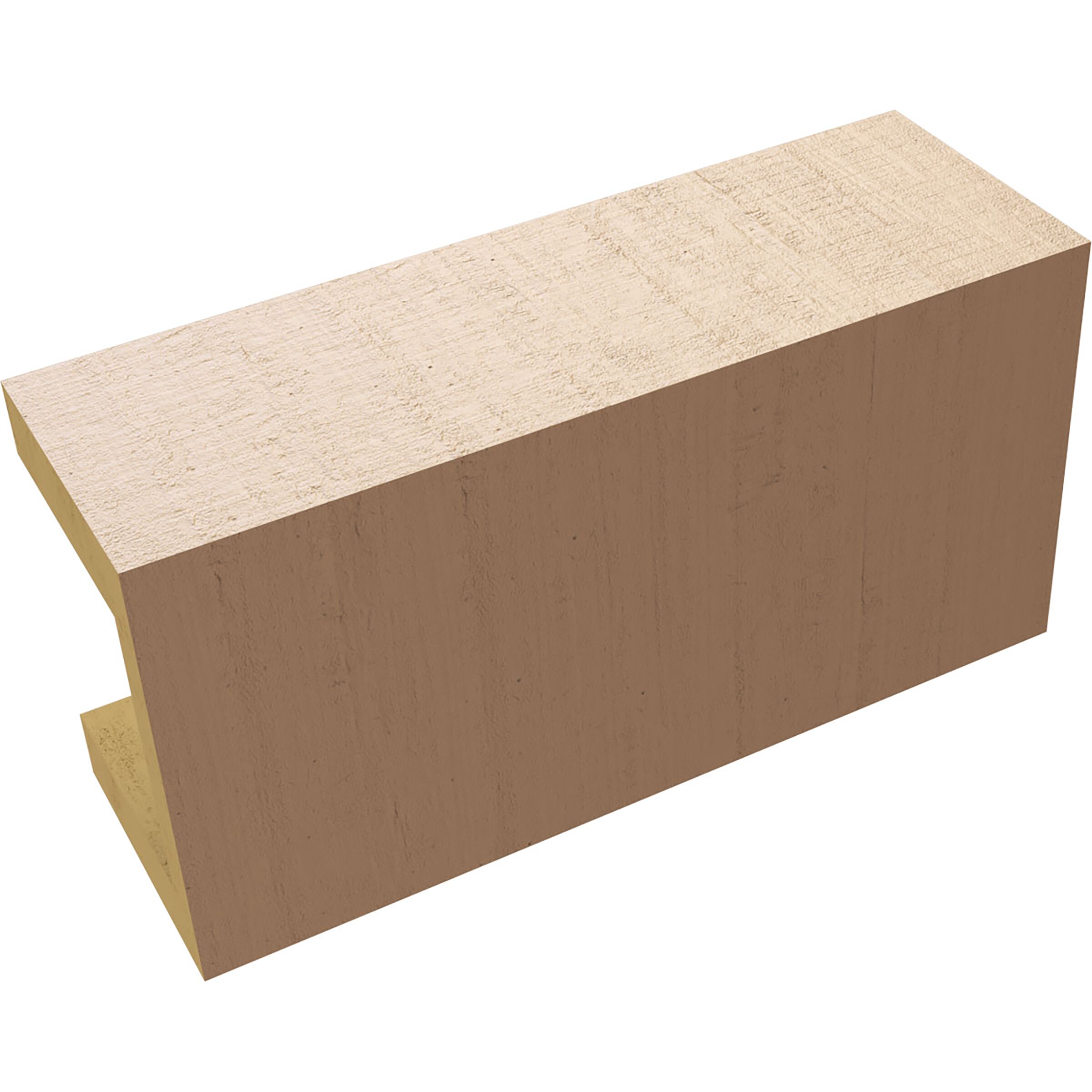 Ekena Millwork RFTU06X04X12BLKRCPR Exterior-Brackets-Braces - View #6