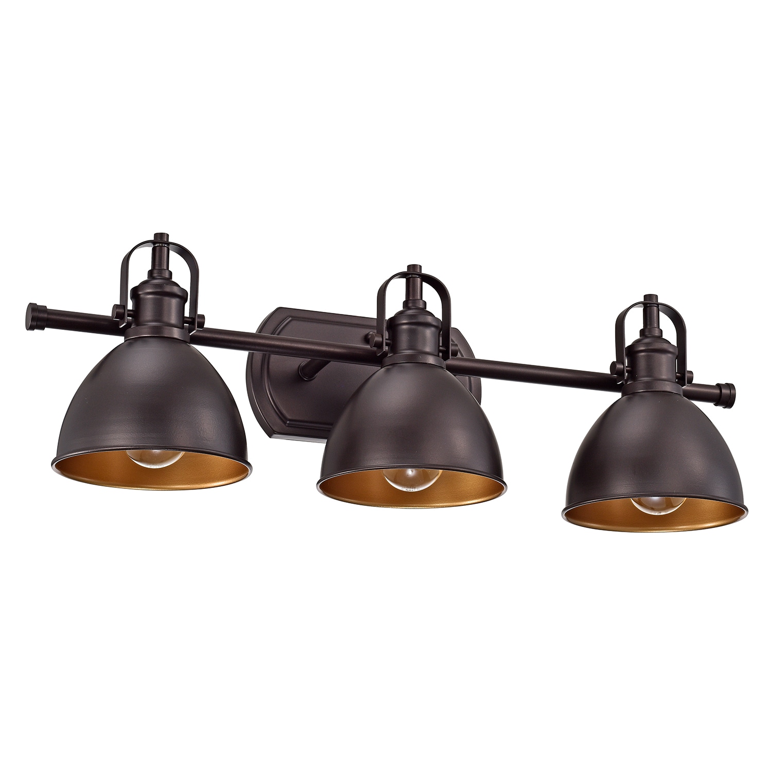 Flynama Wall Light 24-in 3-Light Vintage Vanity Light in the Vanity ...