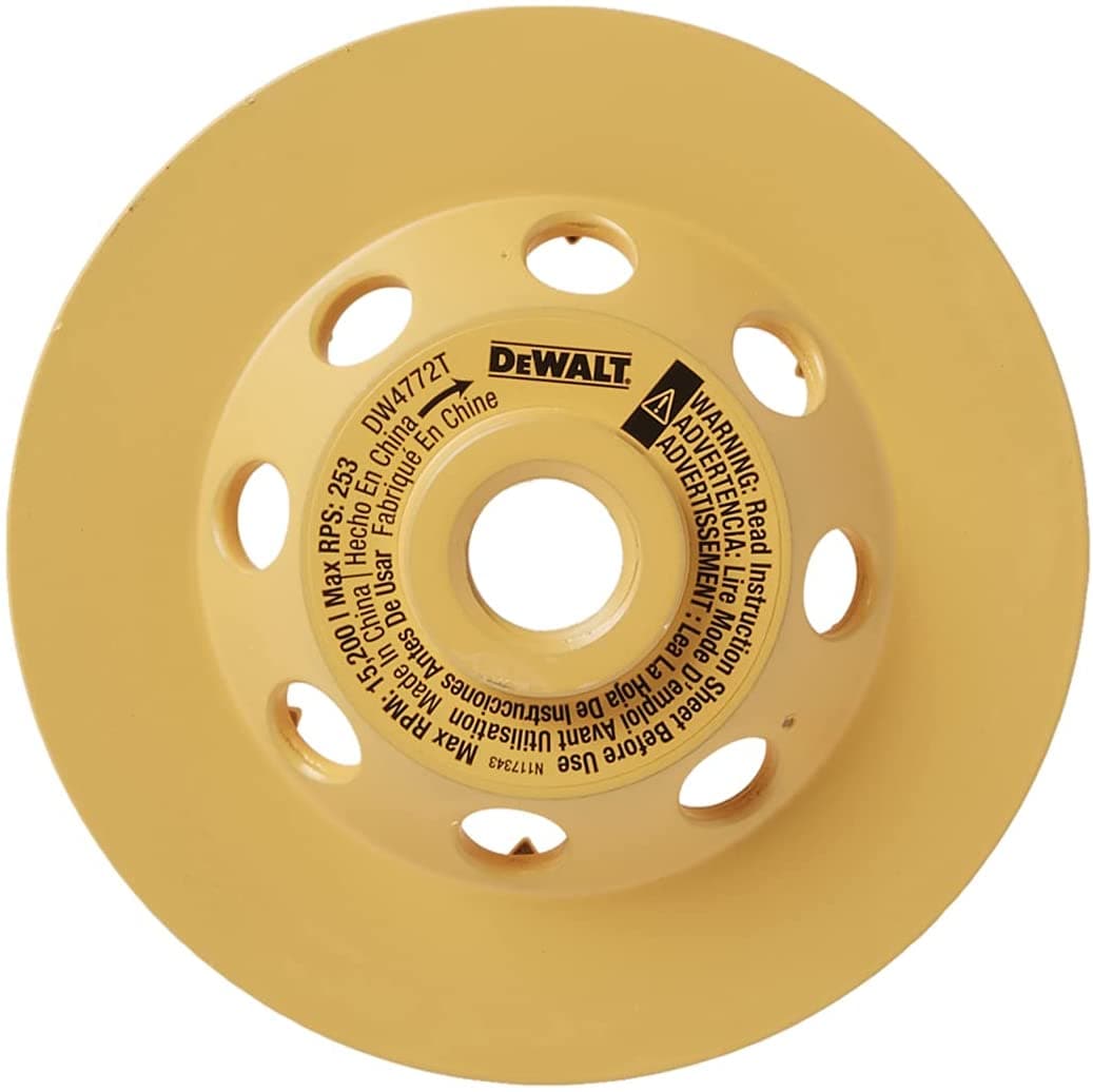 DeWalt DEWALT Grinding Wheel, Double Row, Diamond Cup, 7-Inch (DW4775)