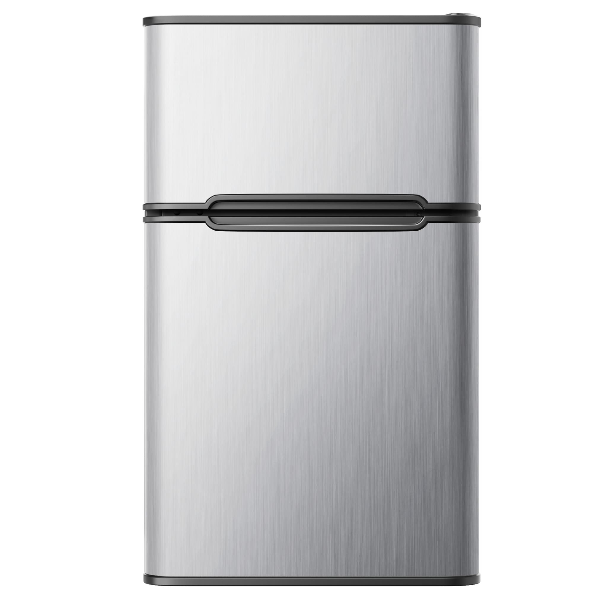 SIMZLIFE RF-S 3.2-cu ft Built-In Mini Fridge with Freezer ( Silver )