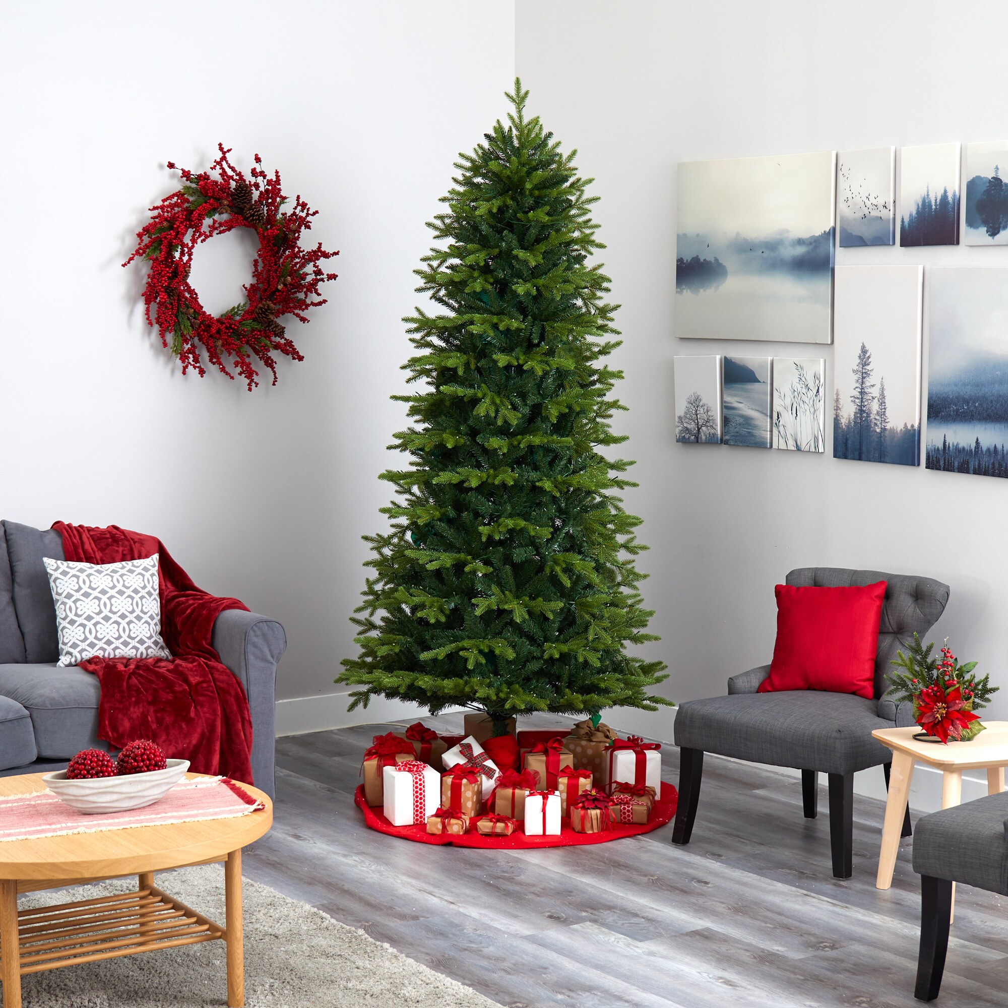 Nearly Natural T1648 Artificial-Christmas-Trees - View #8