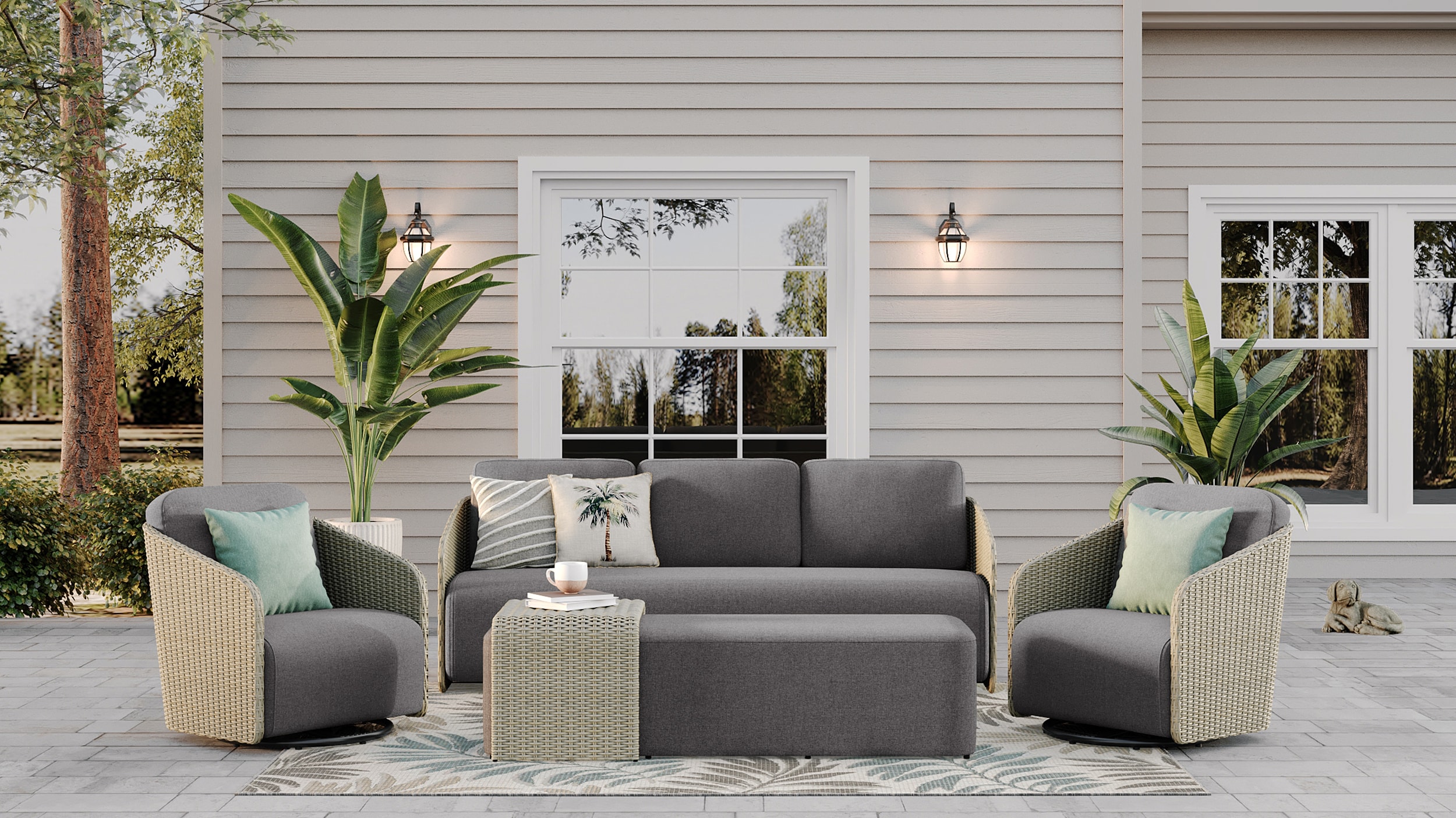 Origin 21 LG-24511-SF3 Patio-Sofas-Daybeds - View #8