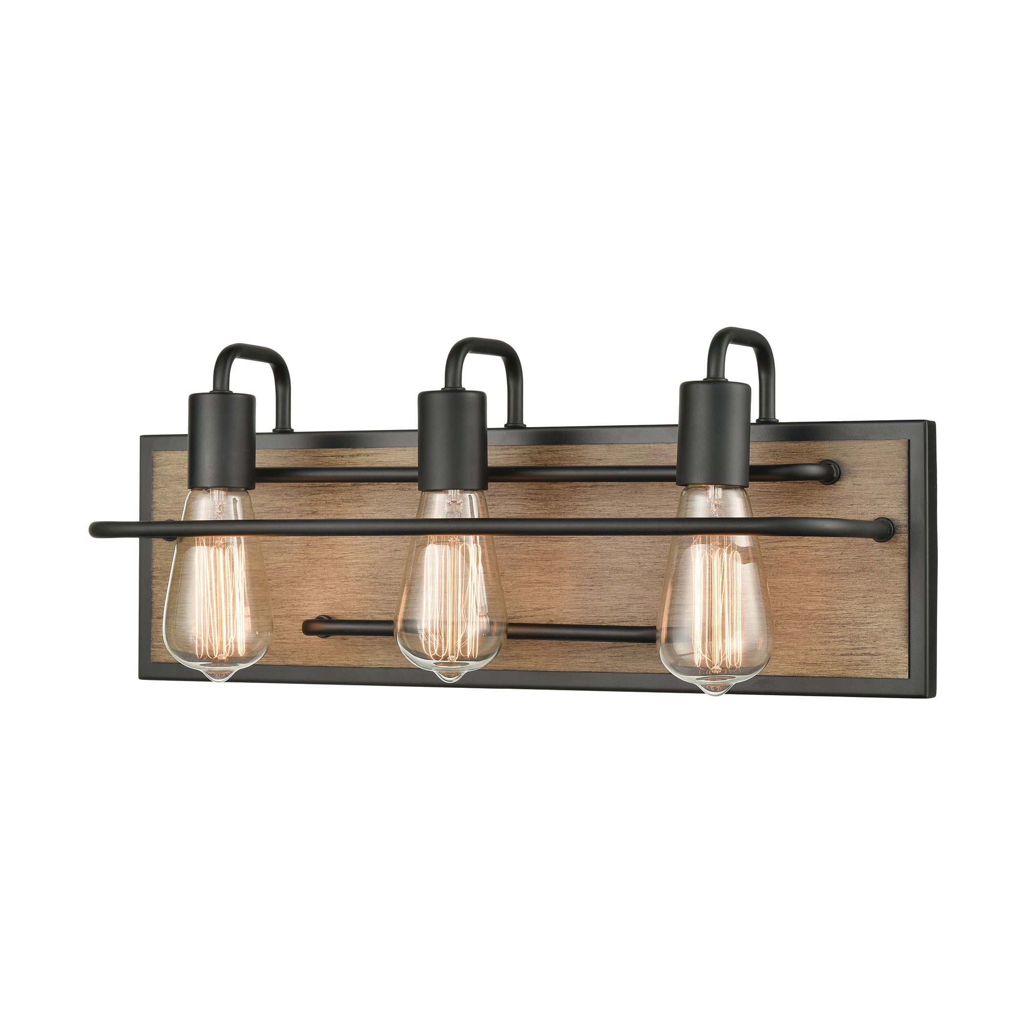 Westmore by ELK Lighting LWVL-220308131 Crenshaw 20-in 3 -Light Matte Black Transitional Vanity light