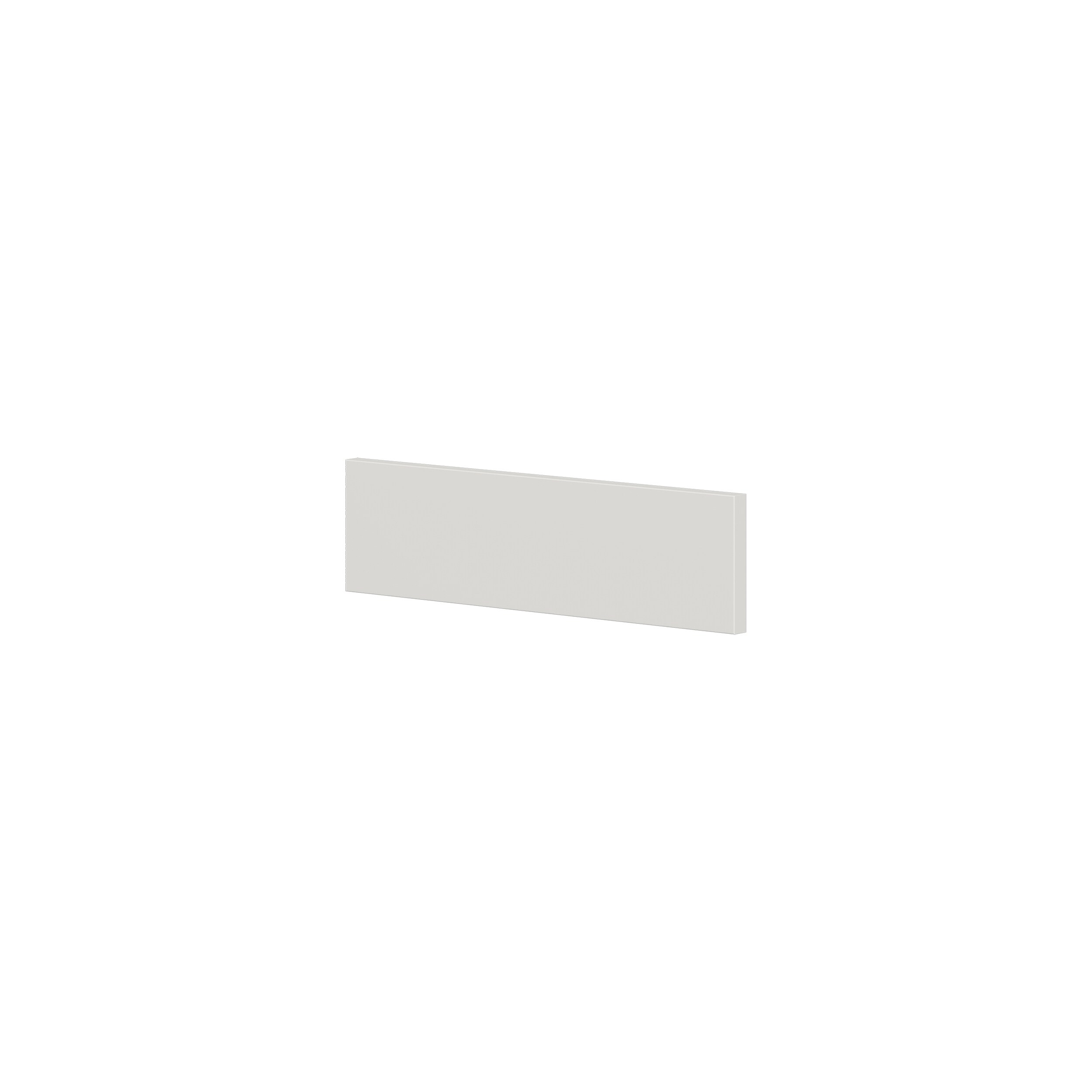 Hugo&Borg DSDF185-BE Belcourt 18-in W x 5-in H Painted Light Gray Shaker Base cabinet drawer fronts (Fits 24-in base box )