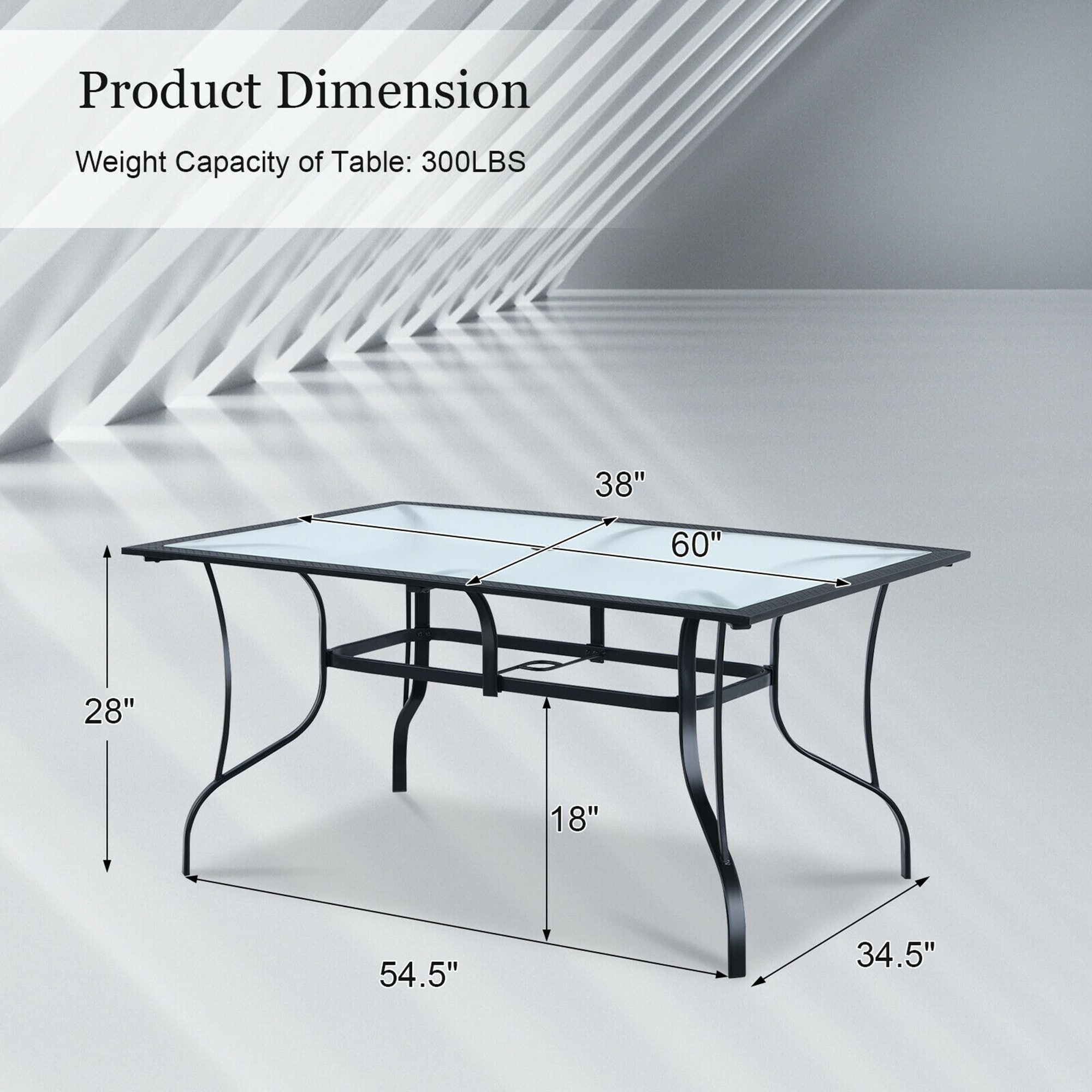 Clihome CL-WL22CF-10094 Patio-Tables - View #4