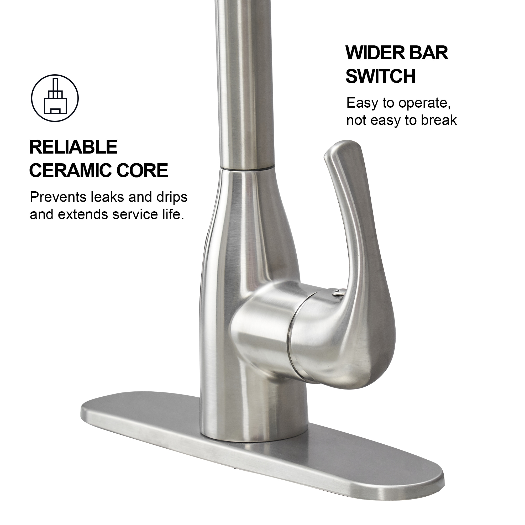Zalerock L2KF22 Kitchen-Faucets - View #4