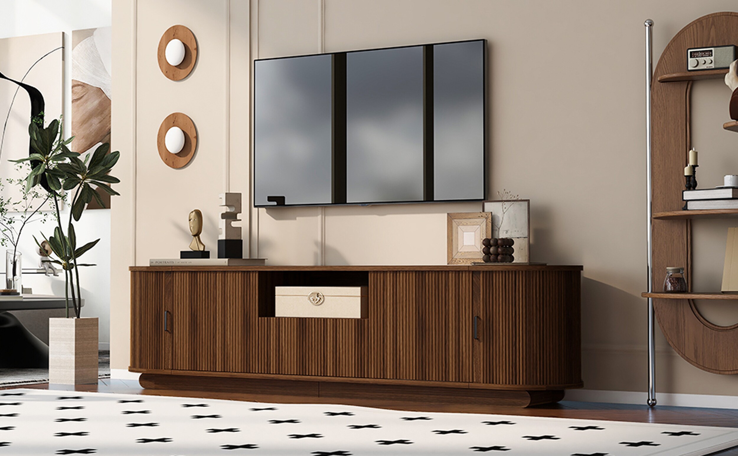 ModernLuxe L3P-N724P420628D Tv-Stands - View #2