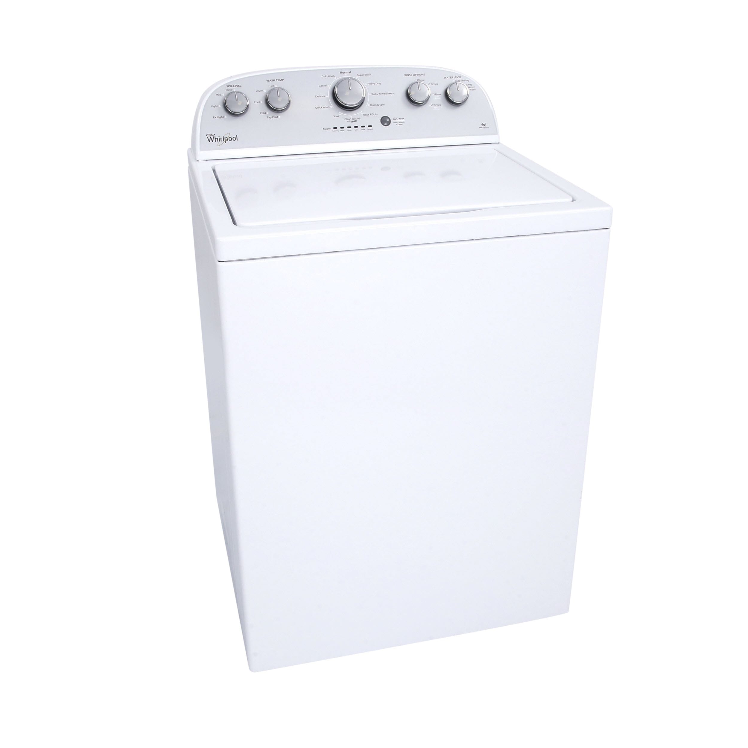 matron Åre opstrøms Whirlpool 3.5-cu ft High Efficiency Agitator Top-Load Washer (White) in the  Top-Load Washers department at Lowes.com