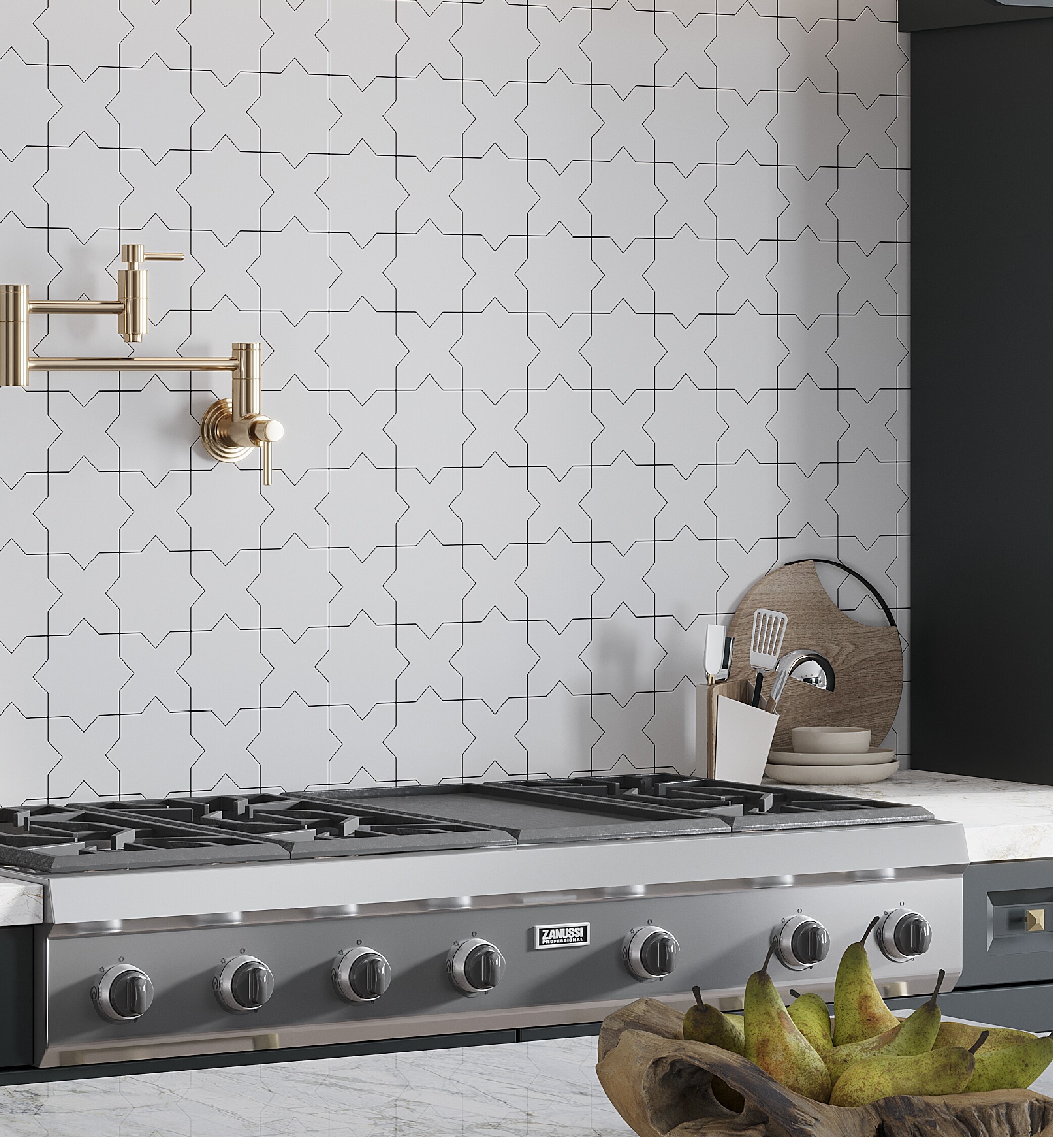Apollo Tile MOR88WHTCRA Ceramic-Tile - View #6