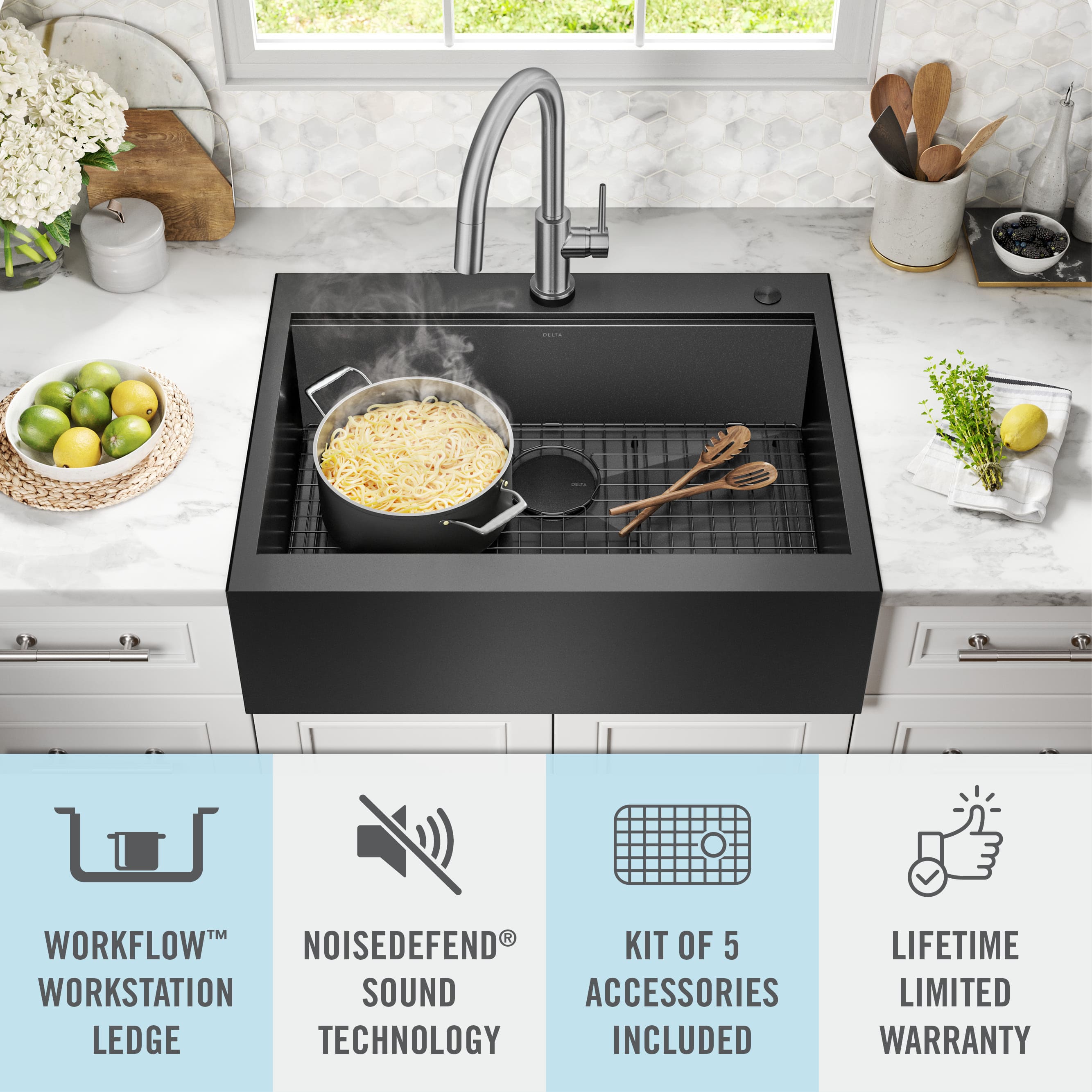 Delta 95D9031-T30S-GS Kitchen-Sinks - View #3