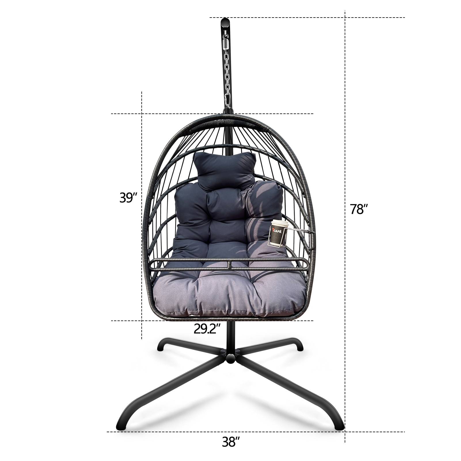 Forclover THUGFMF04GL Patio-Chairs - View #5