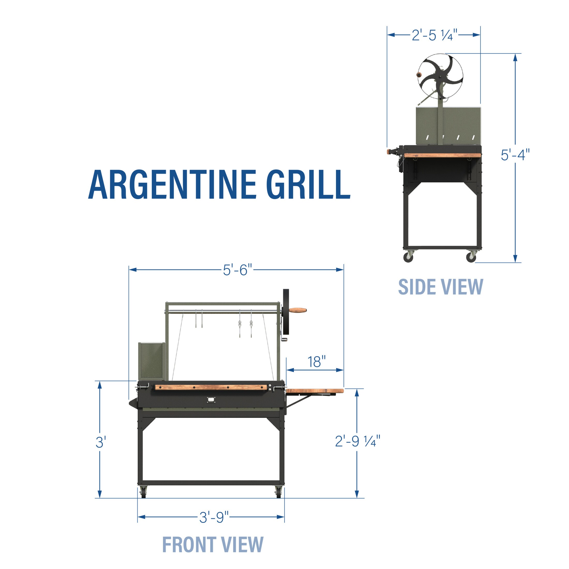 Backyard Discovery 2304093COM Charcoal-Grills - View #3