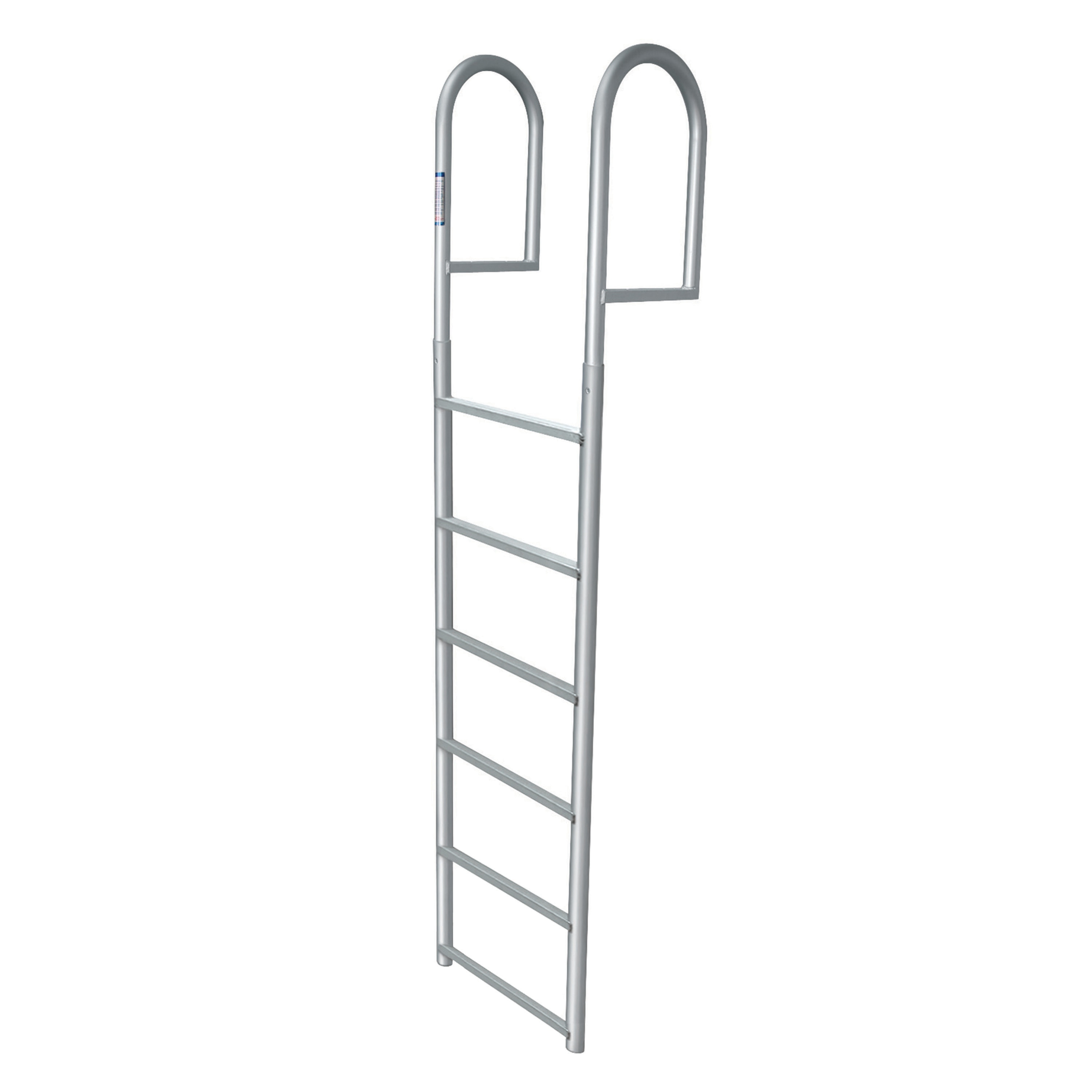 Tommy Docks 6 Rung Aluminum Ladder- Standard 2" Wide Step in the Hardware department at Lowes.com