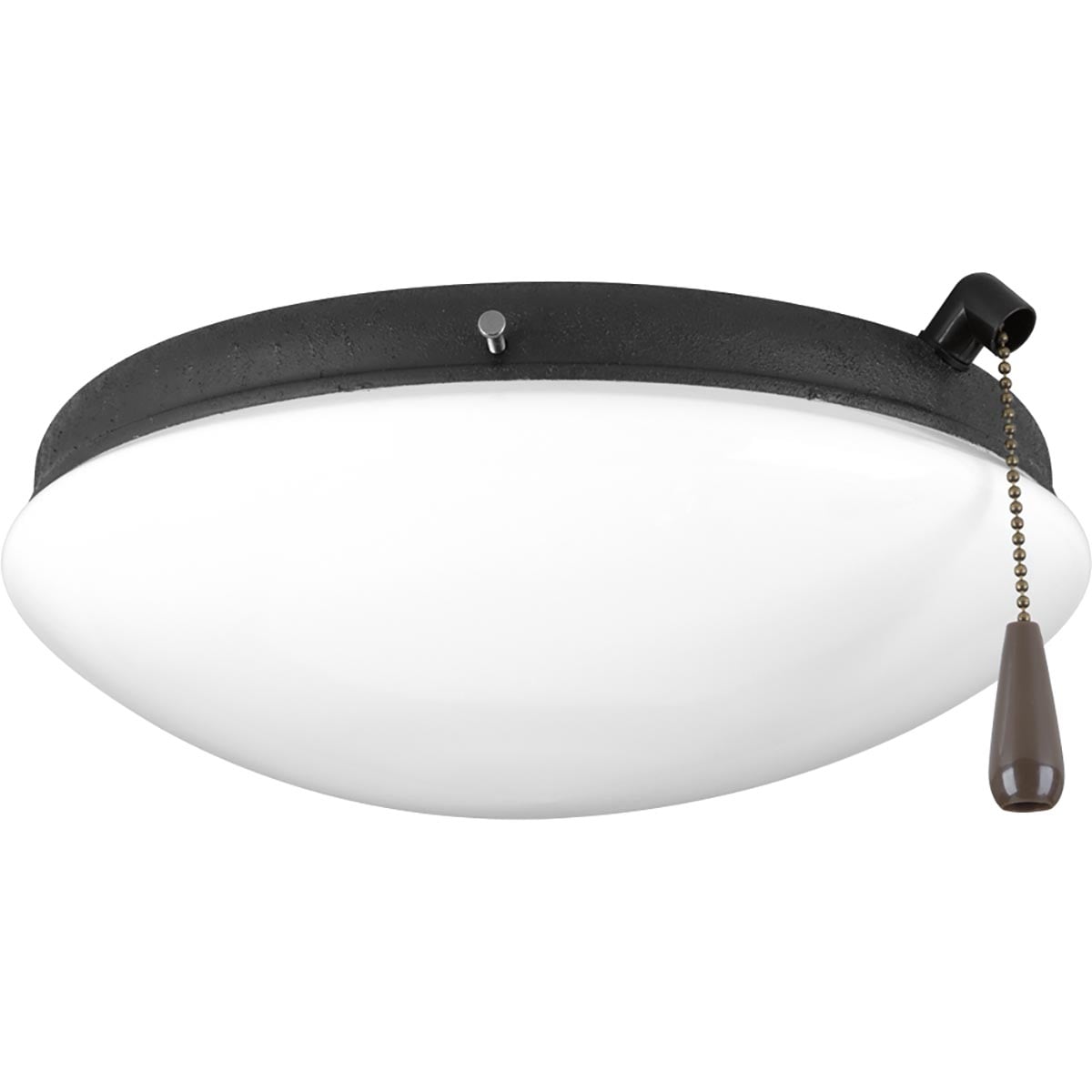 Progress Lighting P2611-80WB AirPro 10.5-in 2 -Light Black LED Ceiling Fan Light Kit