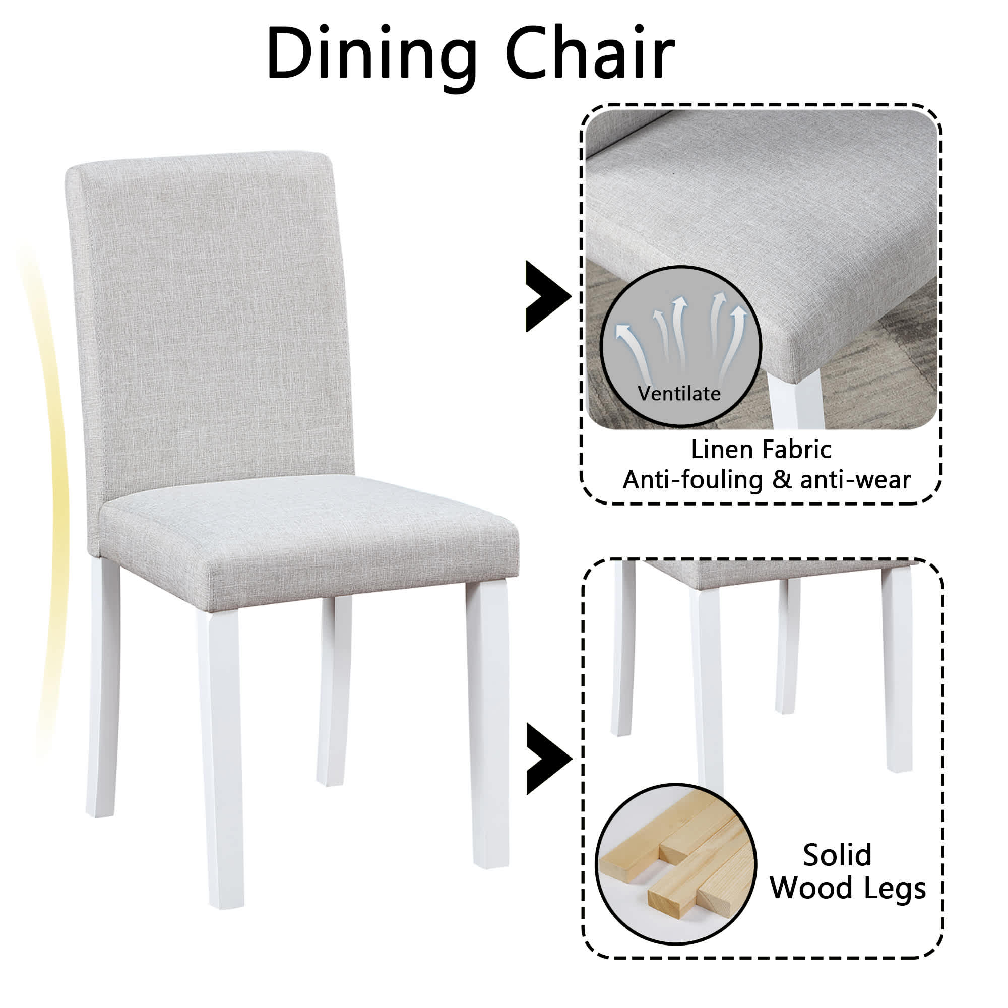 Vynxaria LESX1276-DJCZ-TZ019 Dining-Sets - View #5