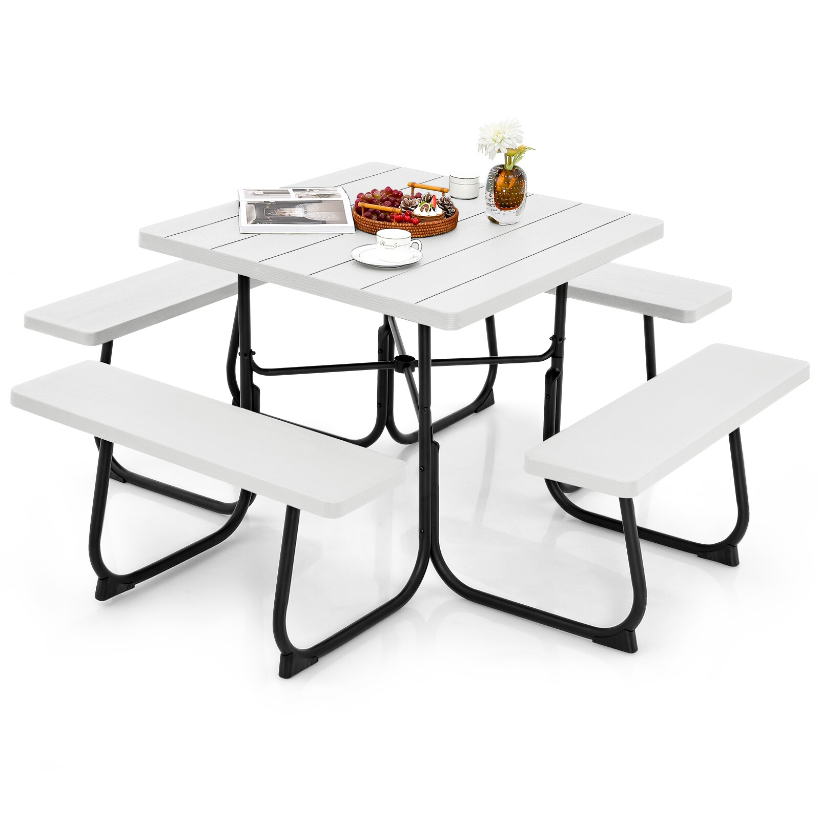 LIVIZA TDG11265WH-X Picnic-Tables - View #11