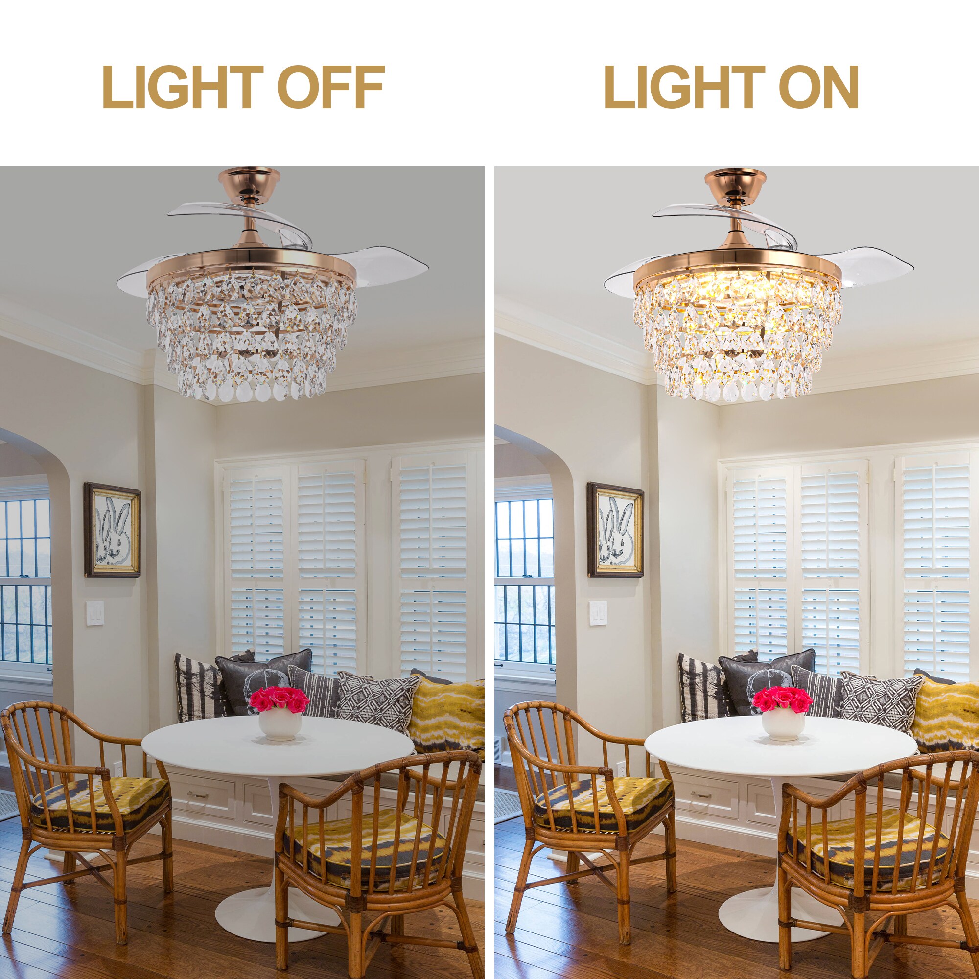 Oaks Decor DC4270OKEL-G Ceiling-Fans - View #6