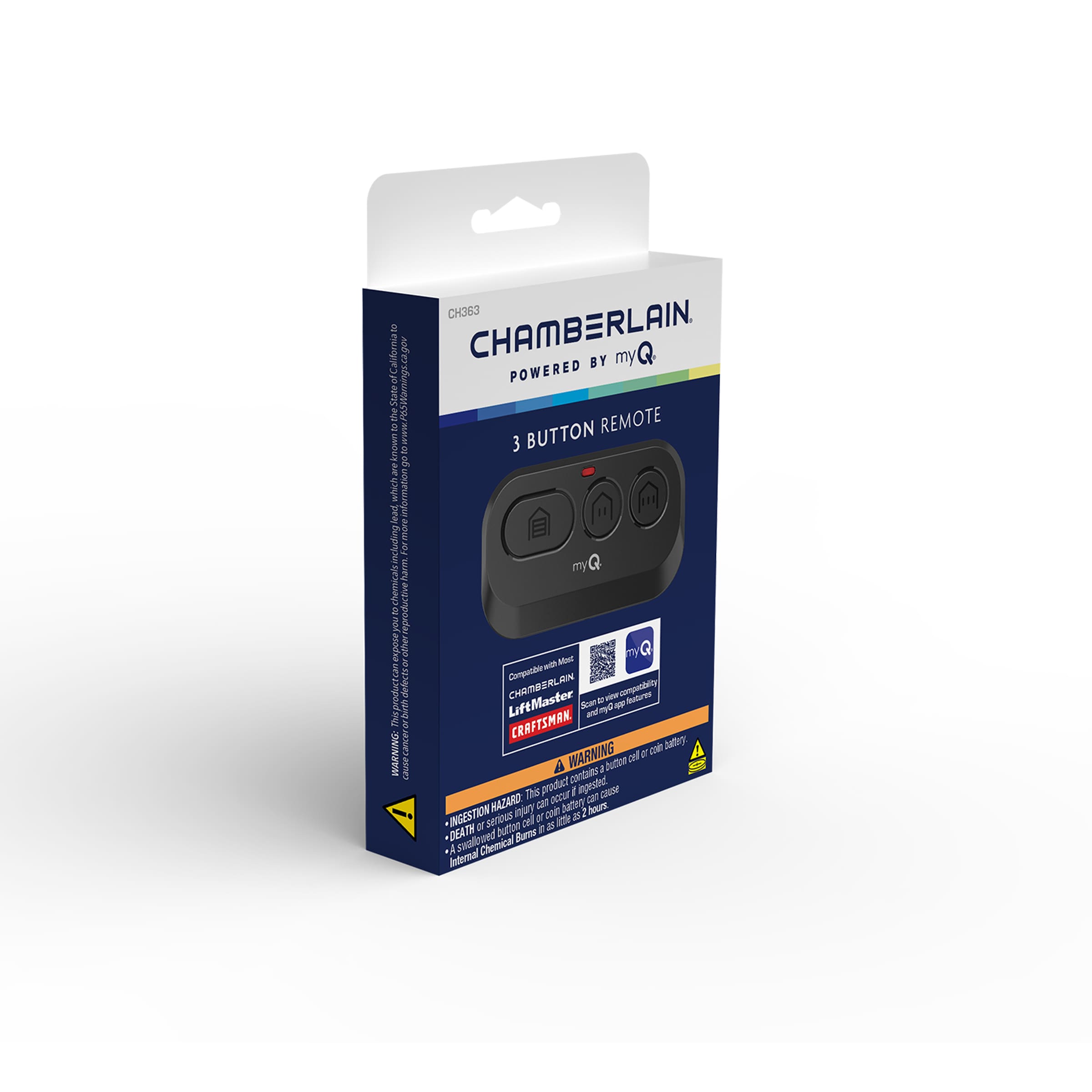 Chamberlain CH363 Garage-Door-Opener-Remotes - View #3