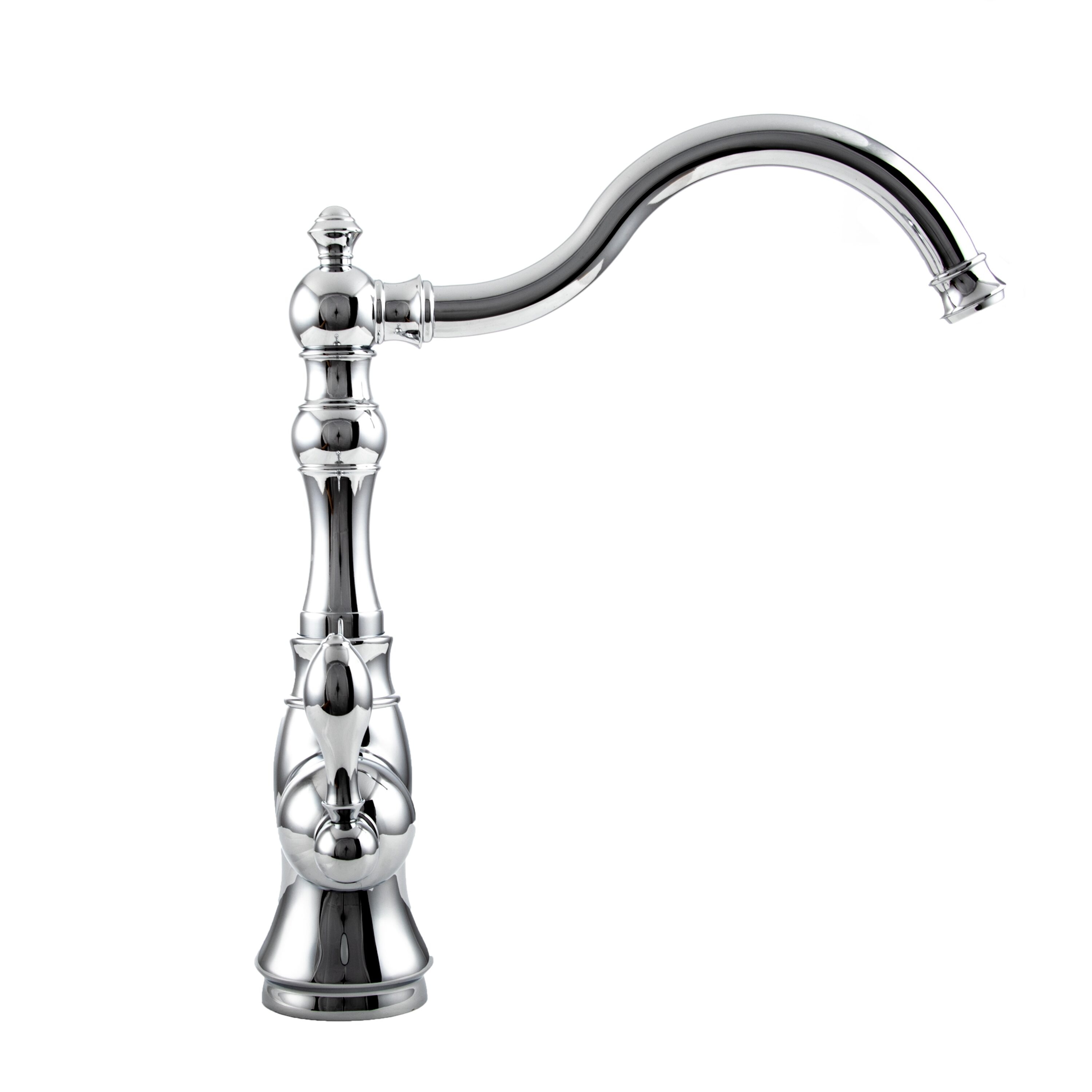 ZLINE KITCHEN & BATH REM-KF-CH Rembrandt kitchen faucet Chrome Single Handle Deck-mount Kitchen Faucet