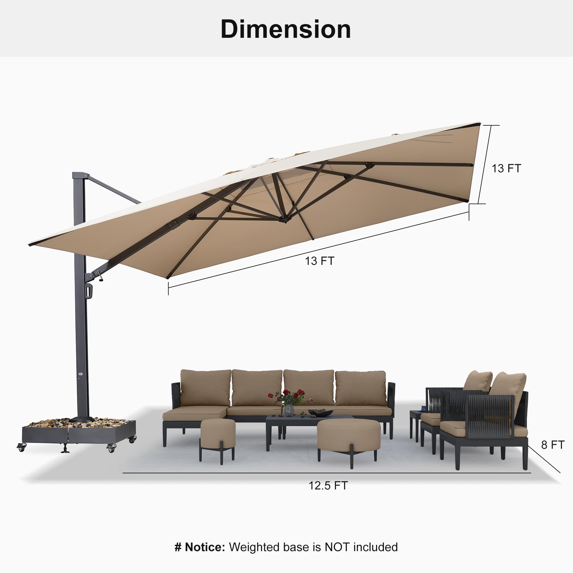 PURPLE LEAF LS04CHS13-KK Umbrellas-2 - View #2