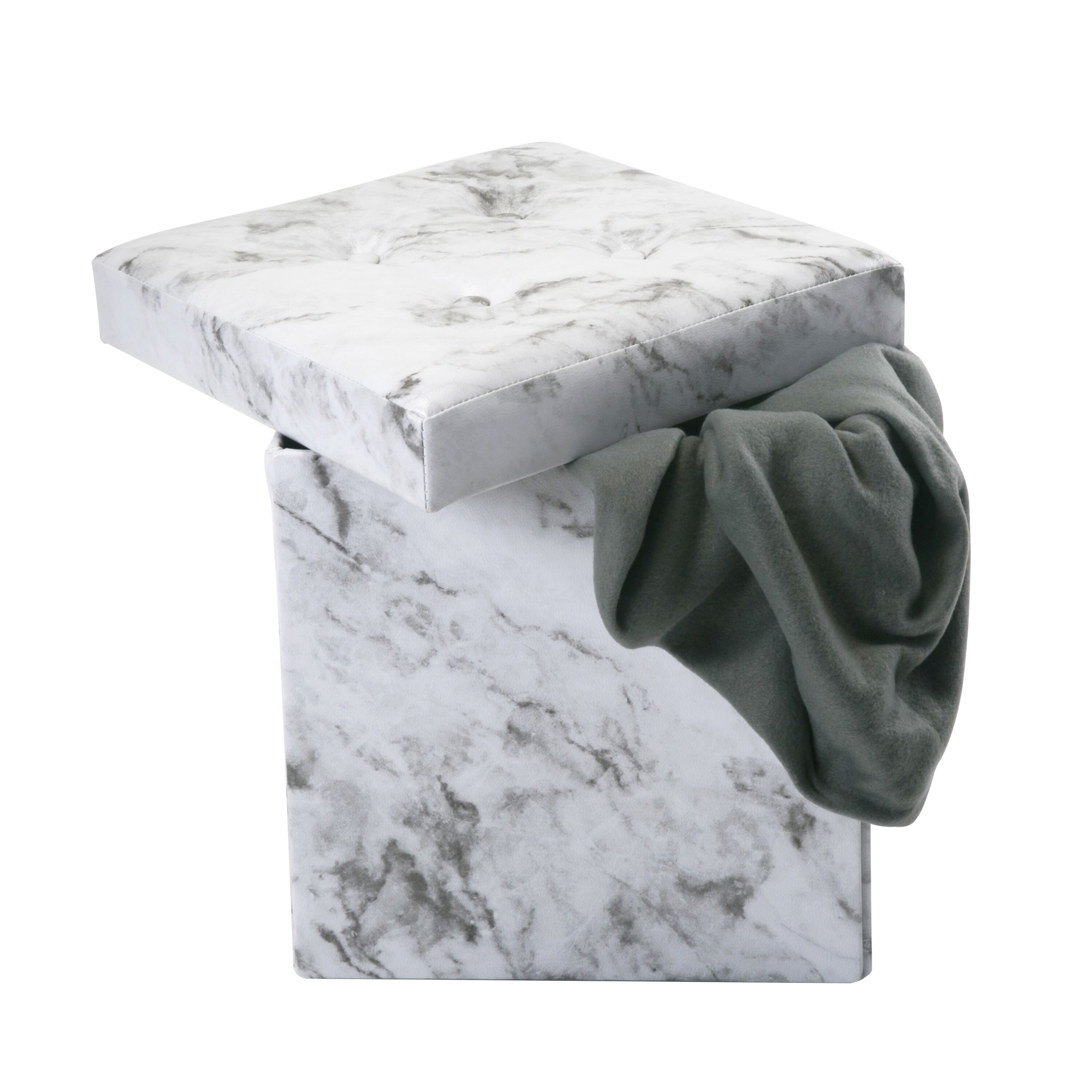 Simplify F-0660-MARBLE Indoor-Ottomans - View #6
