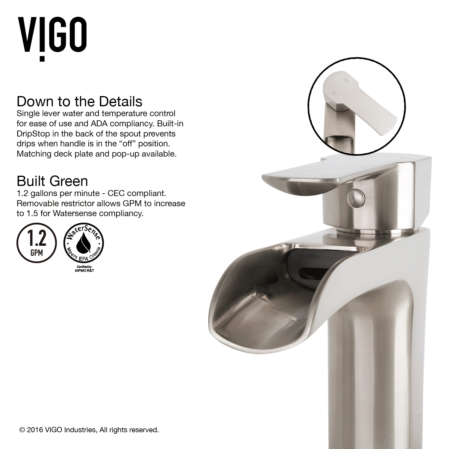 VIGO VGT1223 Bath-Sink - View #11