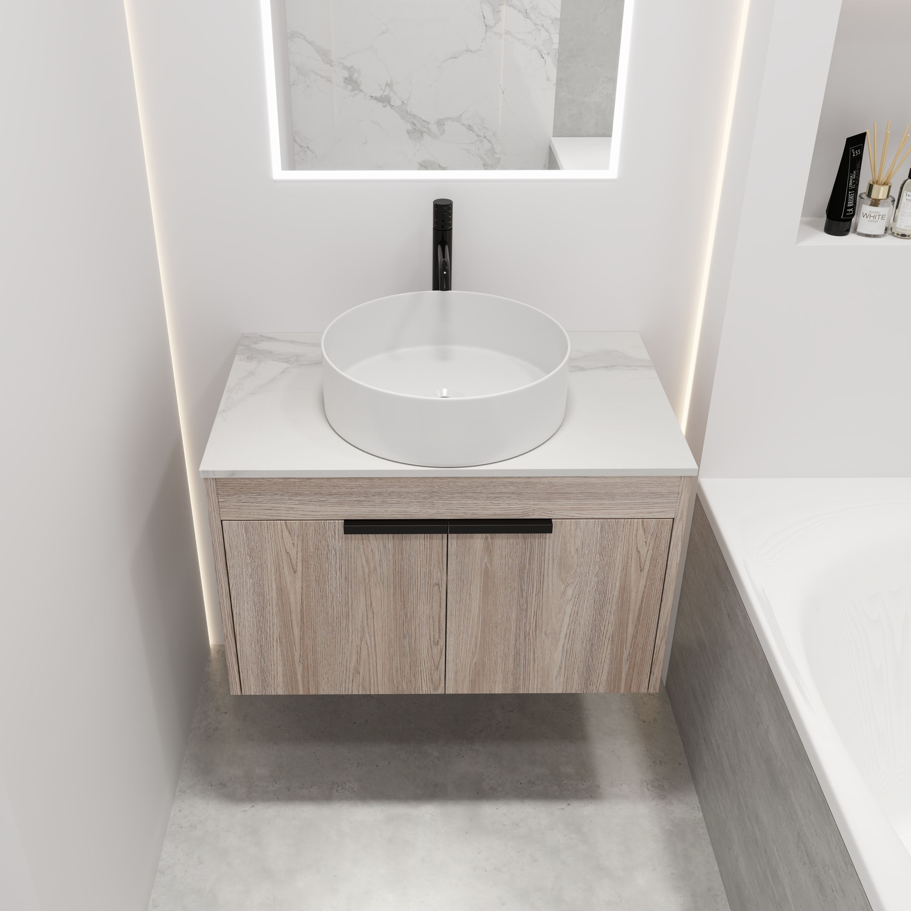 Tahanbath MT2-02HIDKFY Bath-Vanity-Combo - View #6