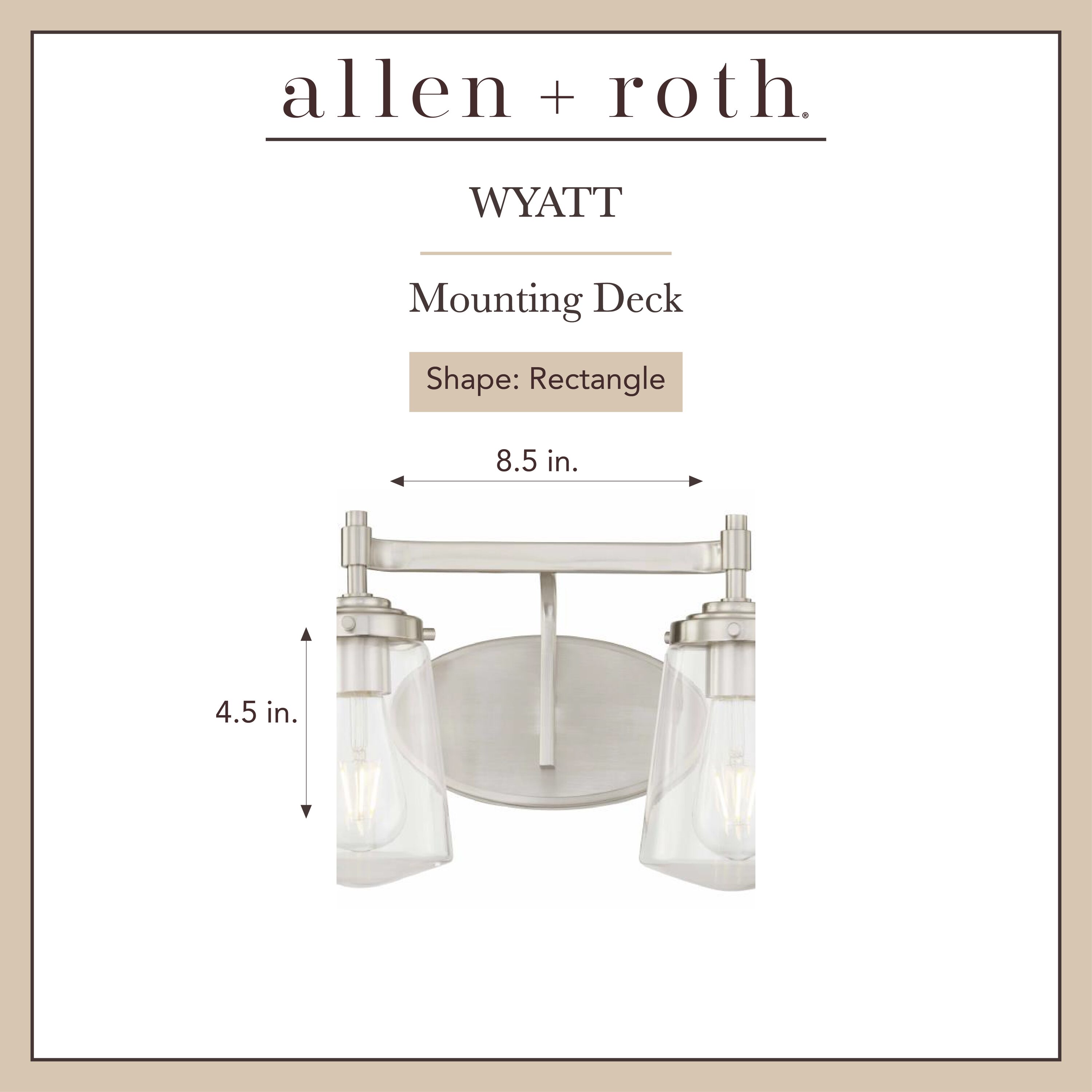 allen + roth LW-1103BN b089995 - View #3