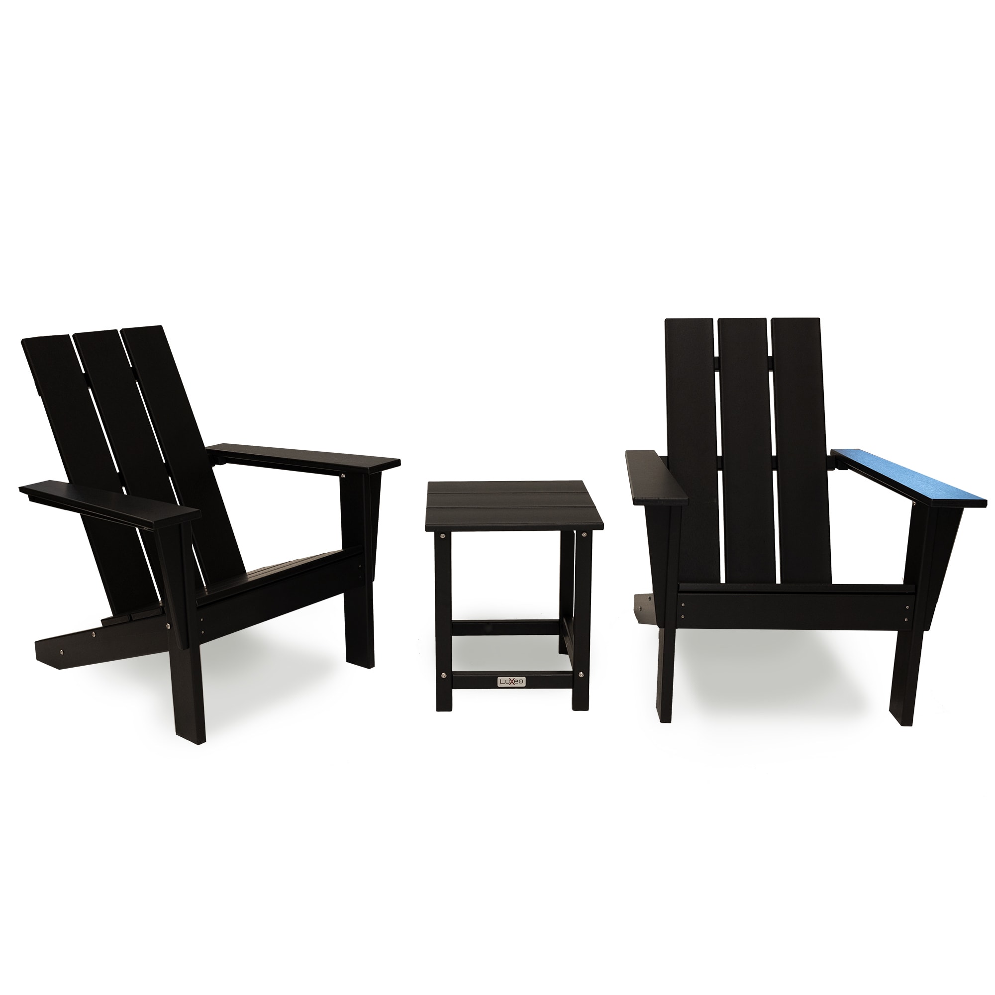 LuXeo LUX-1522-BLK2T Patio-Conversation-Sets - View #3