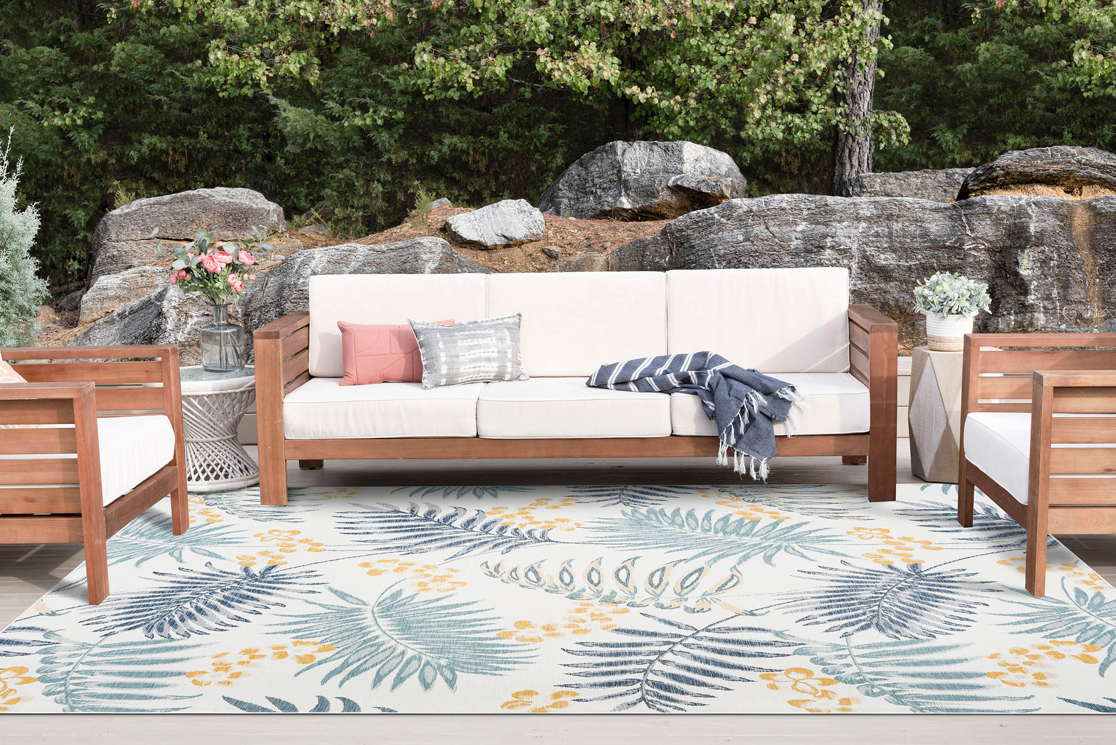 Tayse FLO1207 2X3 rugs - View #10