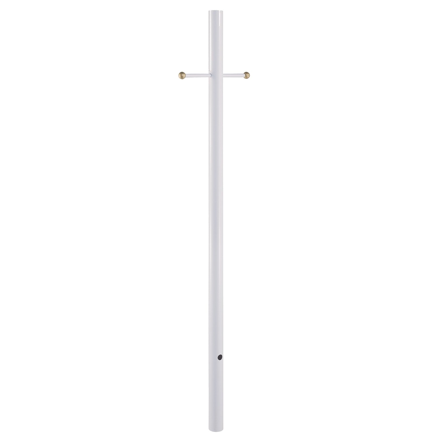 Acclaim Lighting 96WH 84.0-in Gloss white Transitional Outdoor Pole