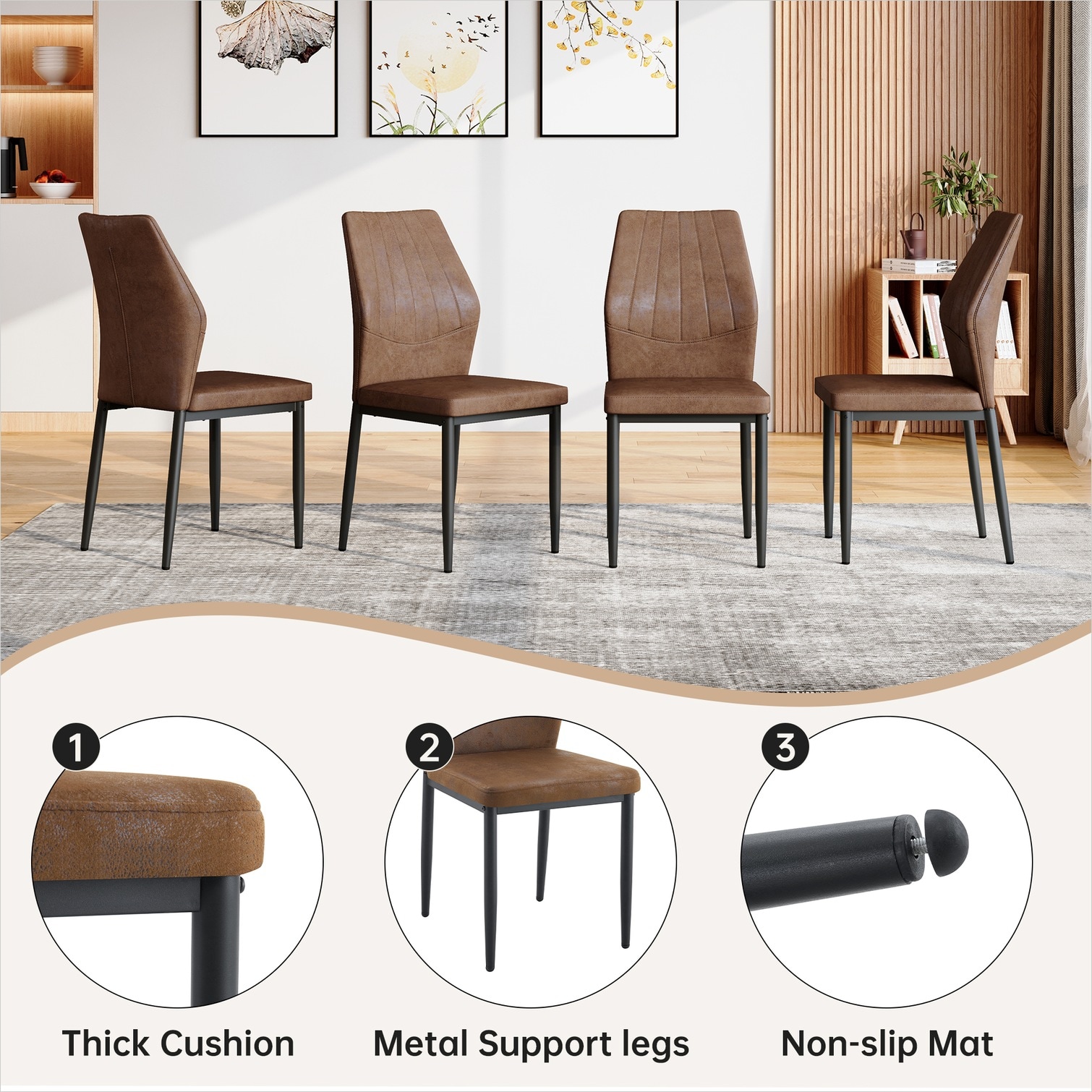 Watnature Y1I3NFLZGDLE Dining-Sets - View #17