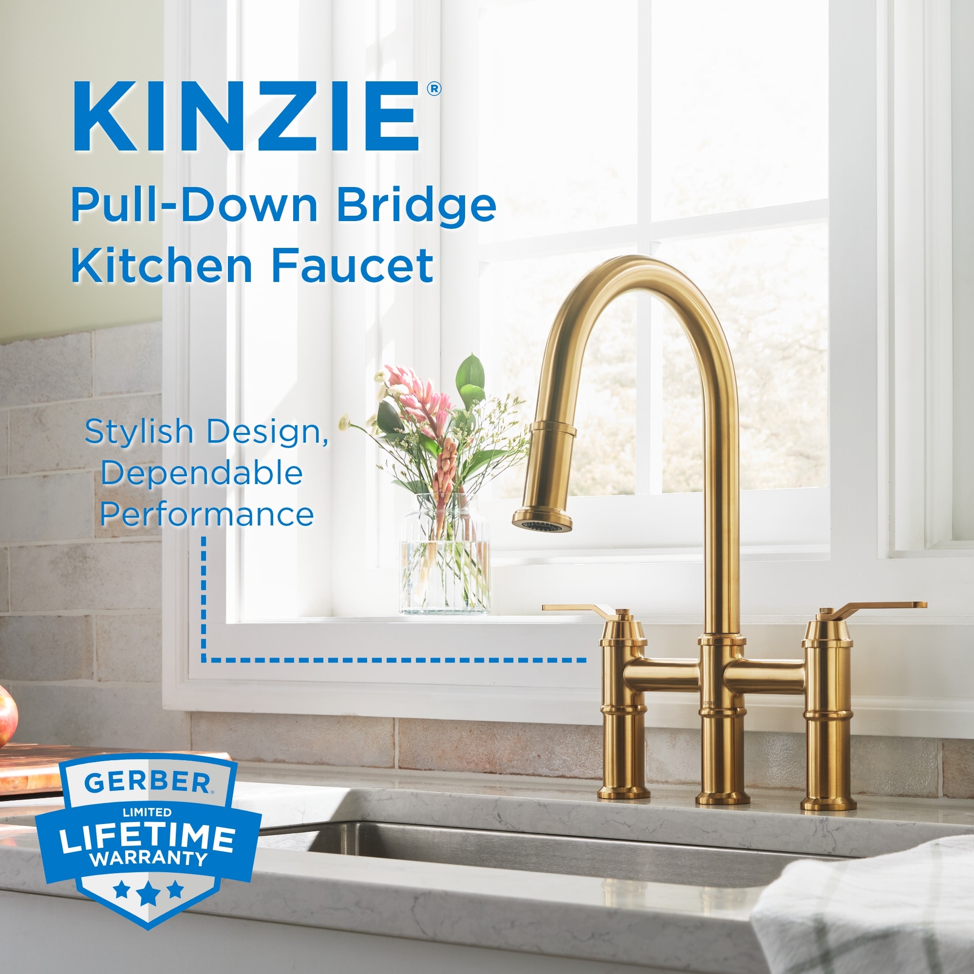 Gerber D434437BB Kitchen-Faucets - View #2